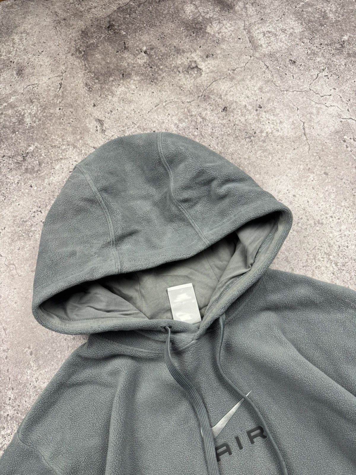 Nike NIKE TEDDY FLEECE VINTAGE CENTER LOGO OVERSIZE BOXY HOODIE Size US S / EU 44-46 / 1 - 4 Thumbnail