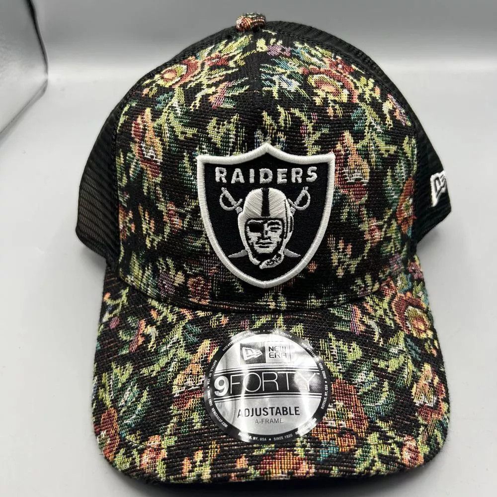 New Era Las Vegas Raiders Trucker Hat Men 9Forty New Era Snap Back Size ONE SIZE - 1 Thumbnail