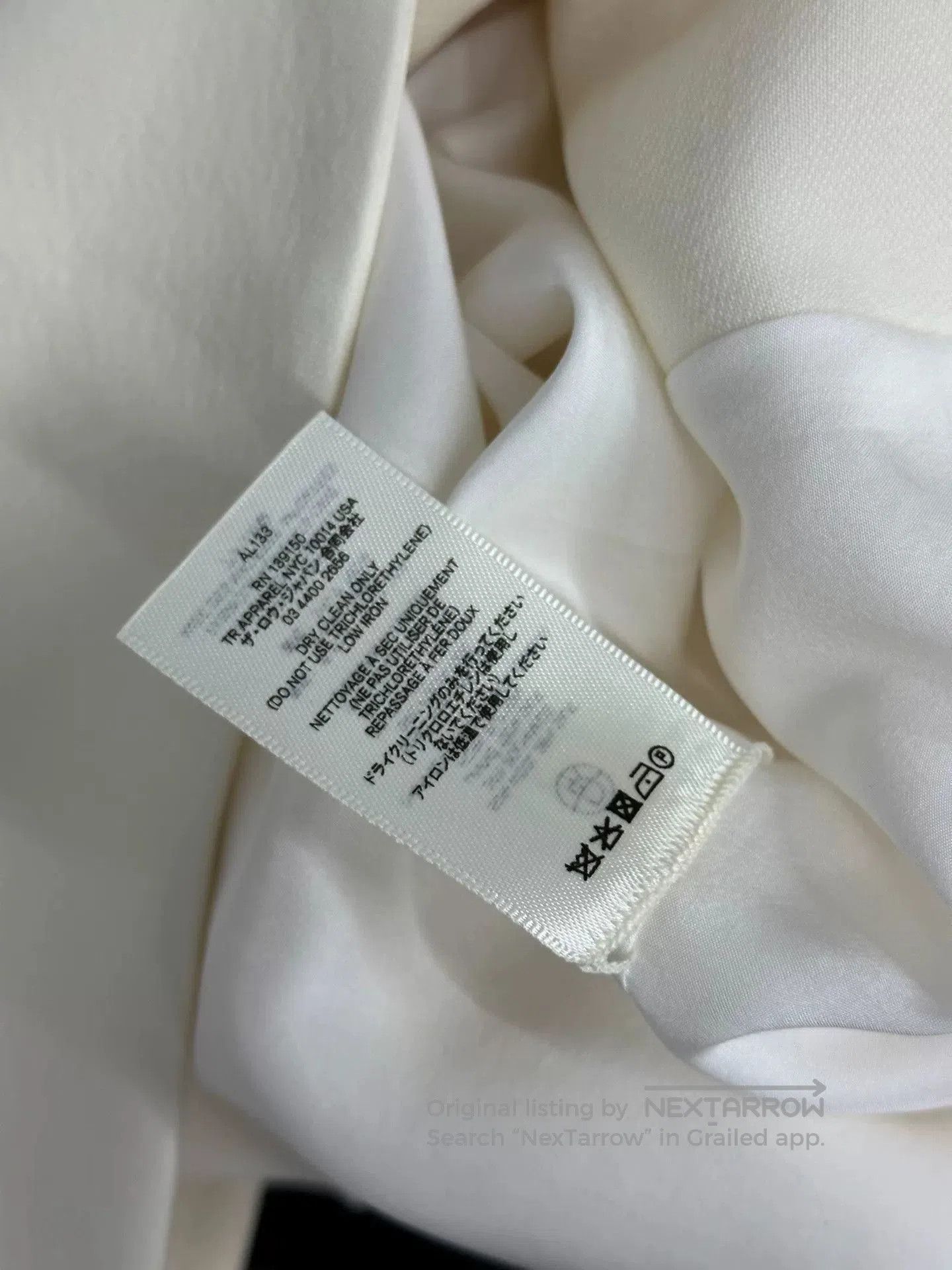 The Row The Row White Blazer Jacket. Size US M / EU 48-50 / 2 - 5 Thumbnail