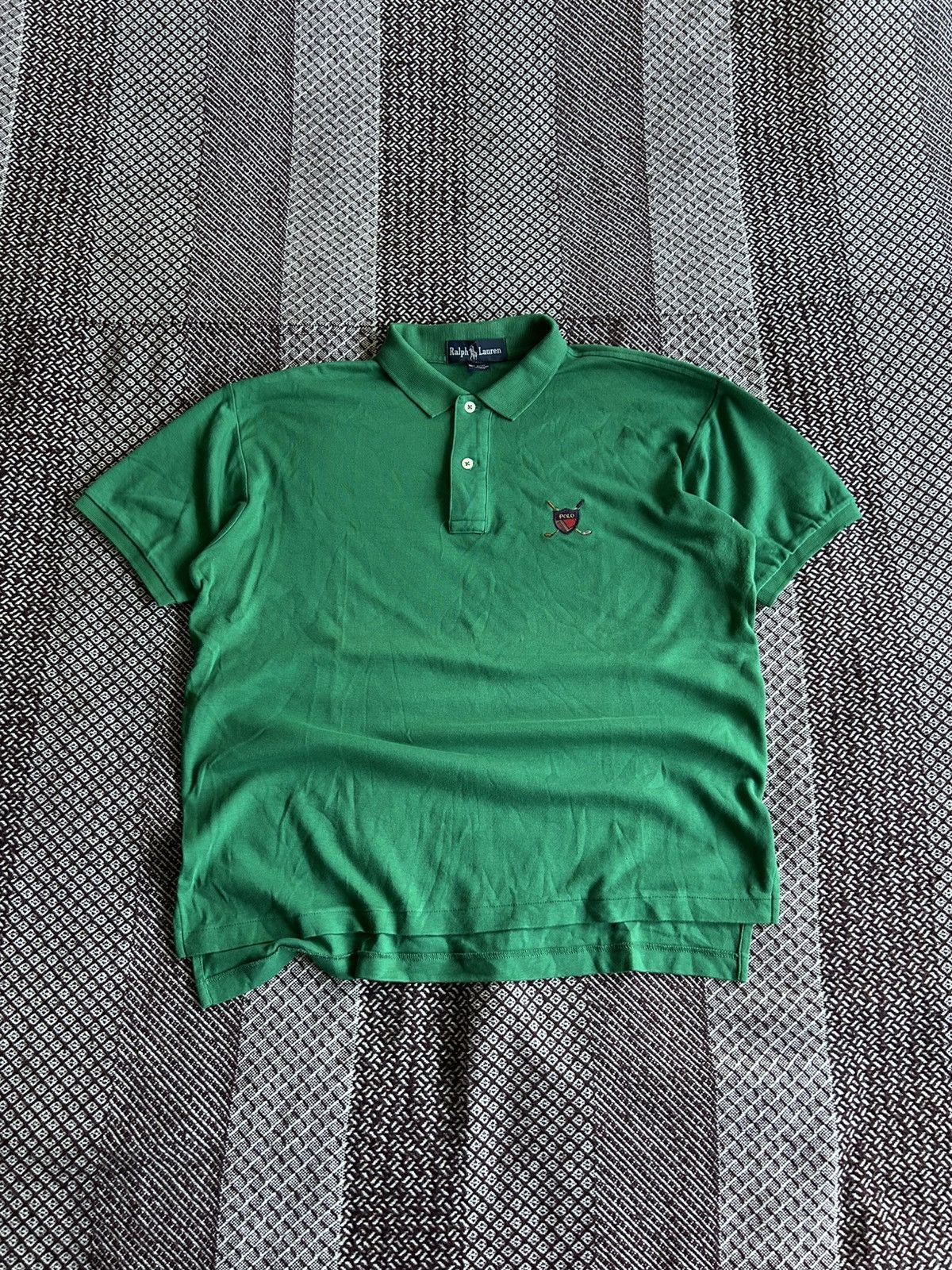 Polo Ralph Lauren Vintage Polo Ralph Lauren Polo Shirt Men’s Basic Streetwear Size US L / EU 52-54 / 3 - 1 Thumbnail