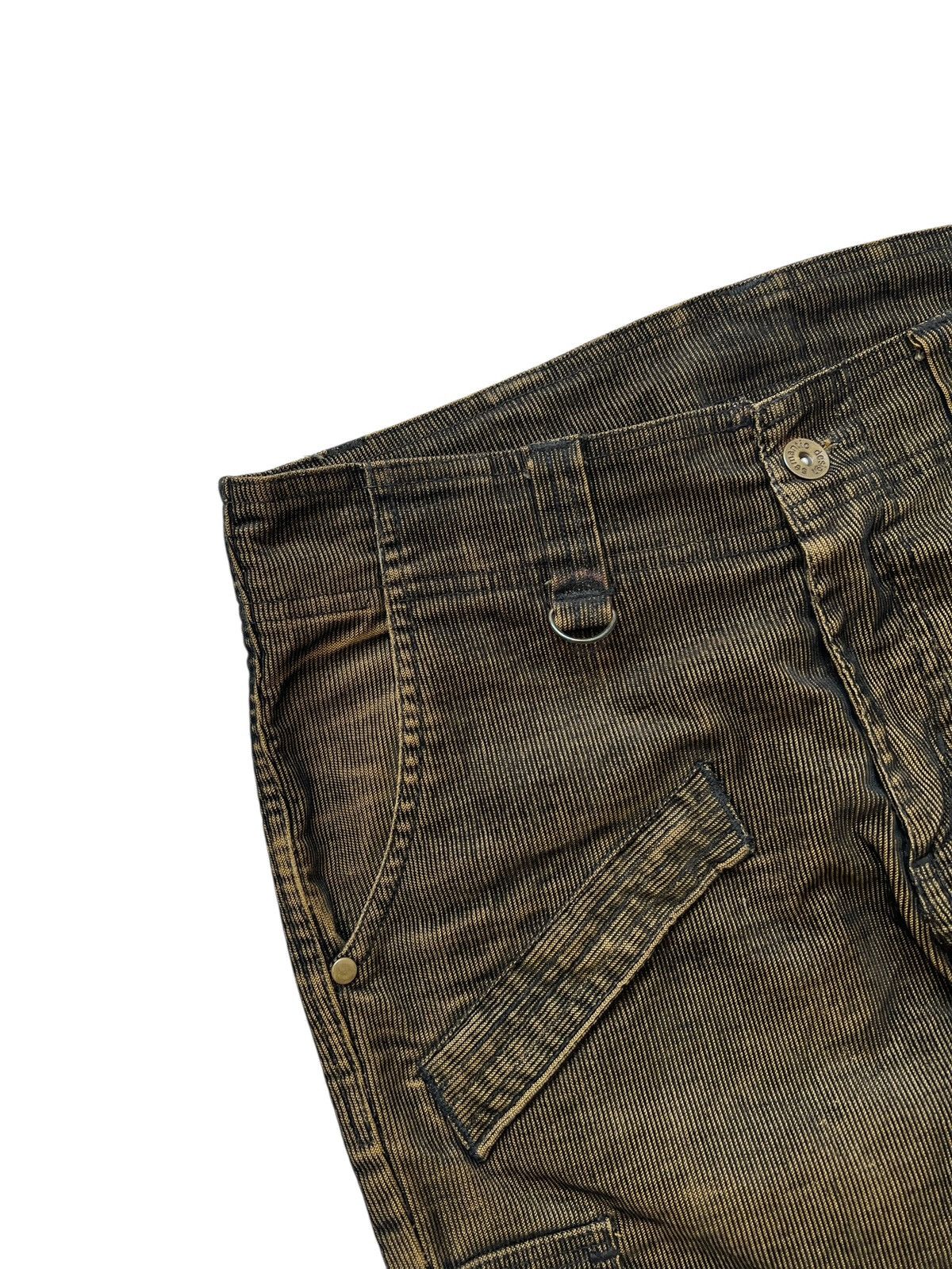 semanticdesign Semantic Design 2 Tone Corduroy Cargo Pants Size US 31 - 6 Thumbnail