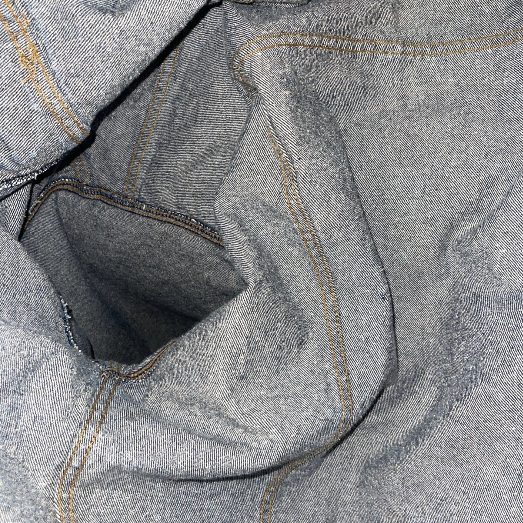 Lee VINTAGE LEE Stonewash Denim Mens Small Oversized 80s 90s Jean Jacket Size US 29 - 5 Thumbnail