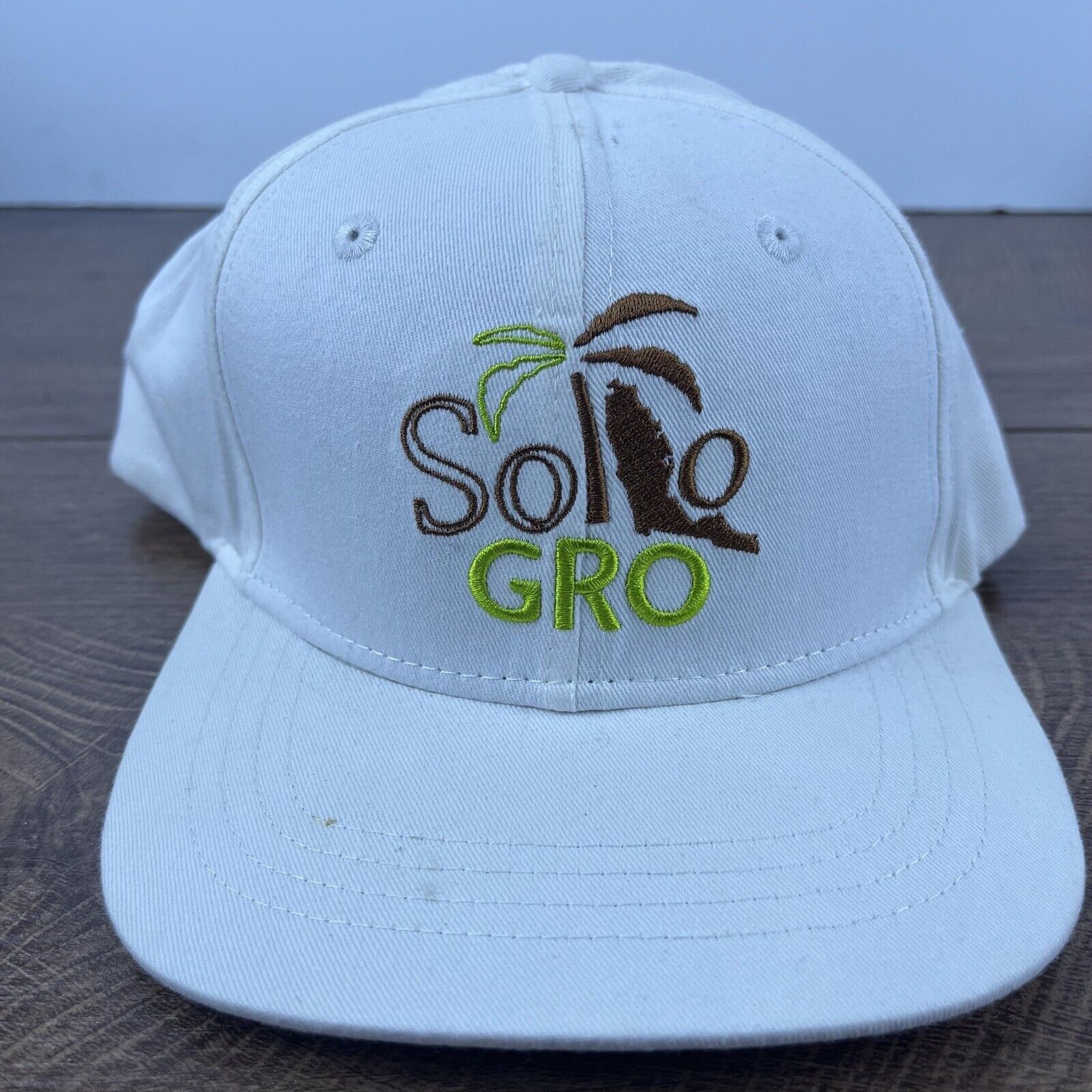 Other Solo Florida Gro Hat Snapback Hat White Adjustable Hat Adult Size ONE SIZE - 1 Thumbnail
