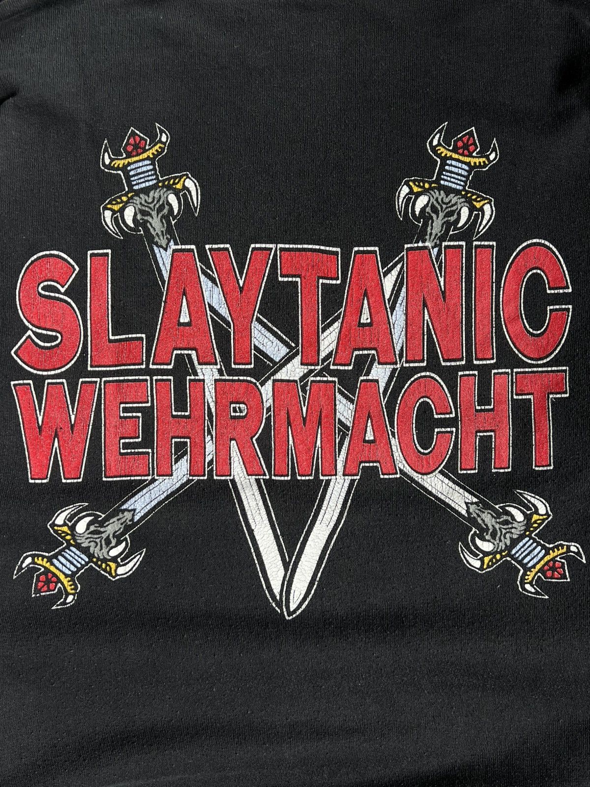 Slayer Vintage Slayer 1984 Slaytanic Wehrmacht Sweatshirt Size US L / EU 52-54 / 3 - 11 Thumbnail