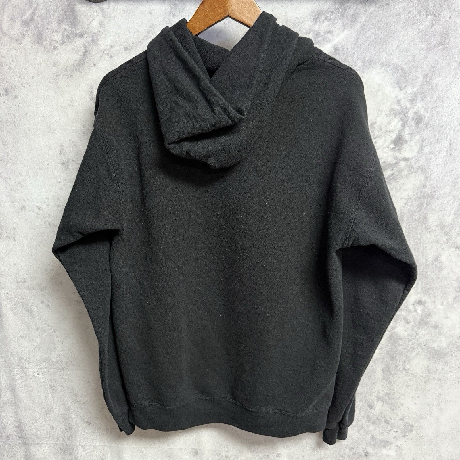 Vintage Vintage Black Blank Hoodie Sweatshirt Mens Small 20x24.5 Ska Size US S / EU 44-46 / 1 - 2 Thumbnail