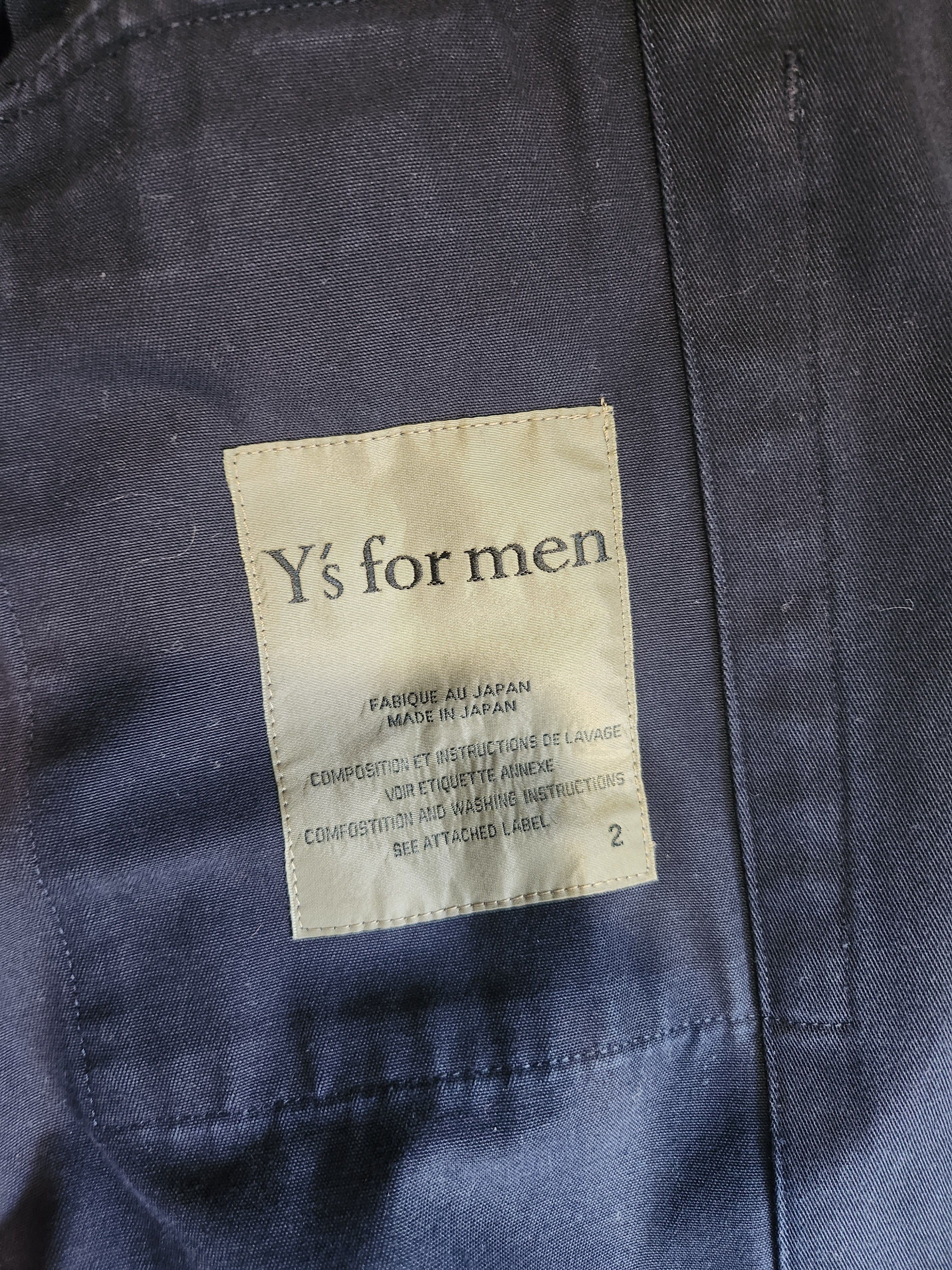 Y's for Men Yohji Yamamoto Y's for Men 2000s navy army jacket Size US S / EU 44-46 / 1 - 3 Thumbnail