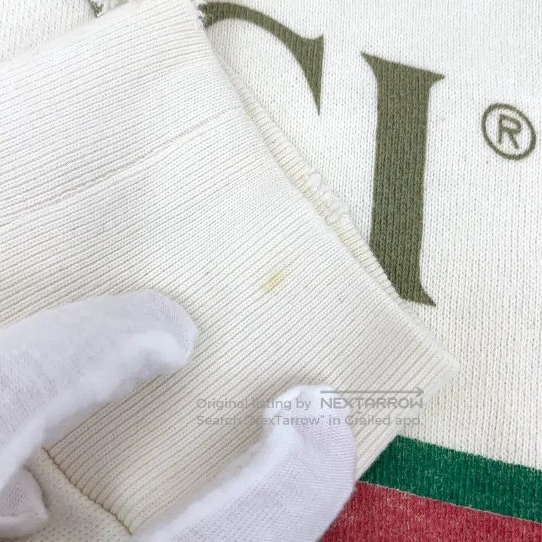 Gucci gucci Beige logo letter cat sequin cotton hooded drawstrin Size US XS / EU 42 / 0 - 9 Thumbnail