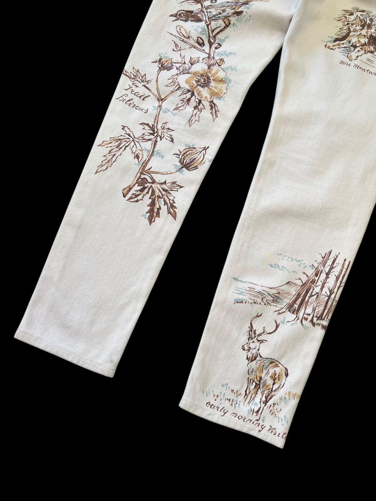 Polo Ralph Lauren Vintage Polo Ralph Lauren Native Printed Jeans Size 26" / US 2 / IT 38 - 8 Thumbnail