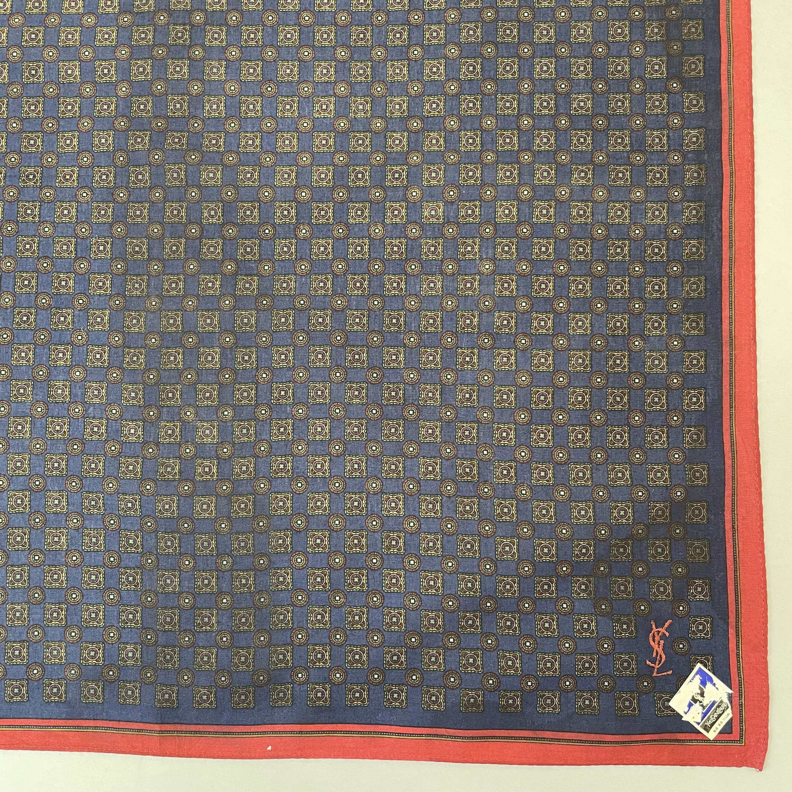 Vintage Yves Saint Laurent Handkerchief / Neckerchief - 4224 Size ONE SIZE - 8 Thumbnail