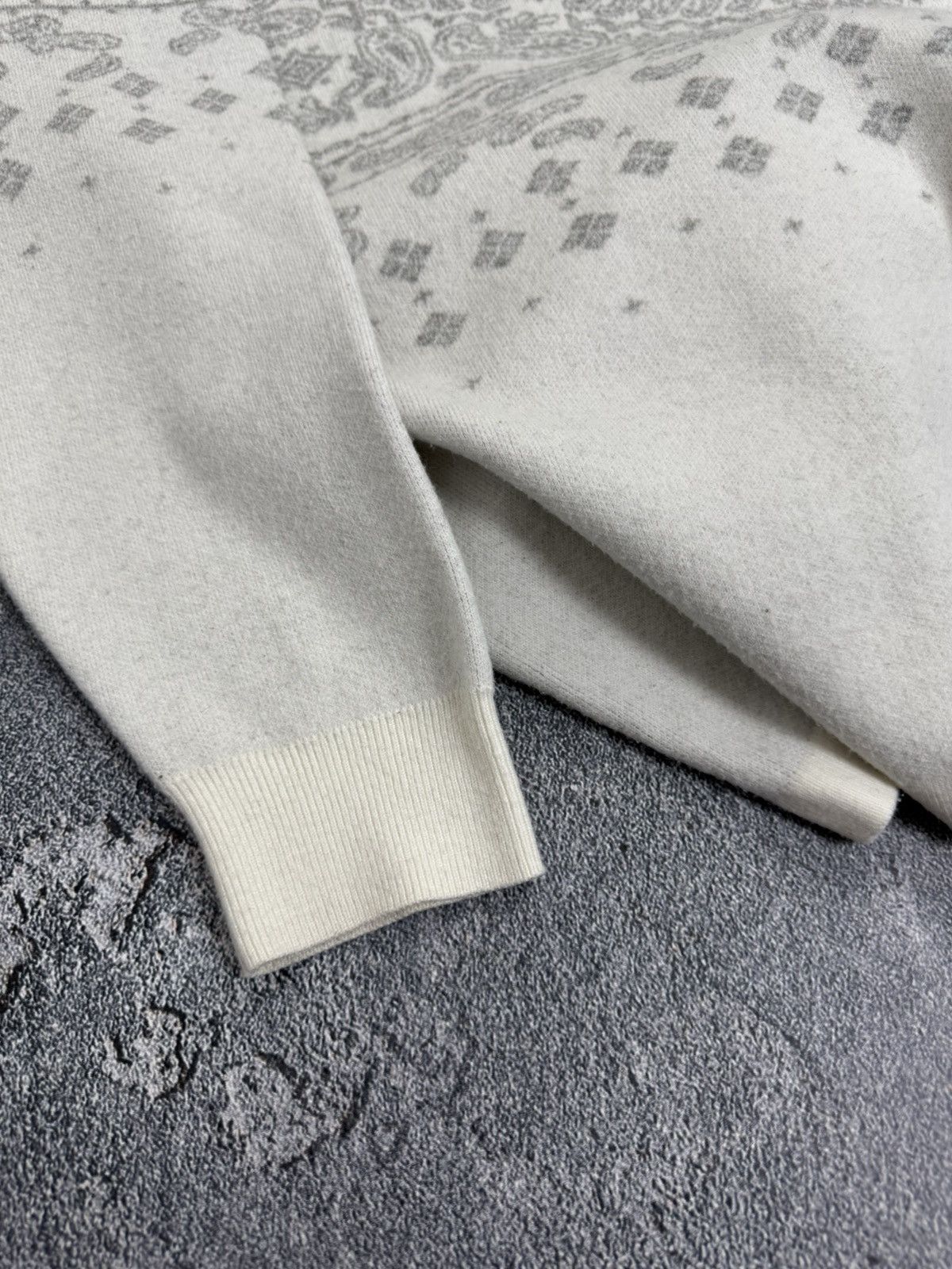 Takeo Kikuchi Takeo Kikuchi Paisley Bandana wool oversize sweater pullover Size US S / EU 44-46 / 1 - 7 Thumbnail