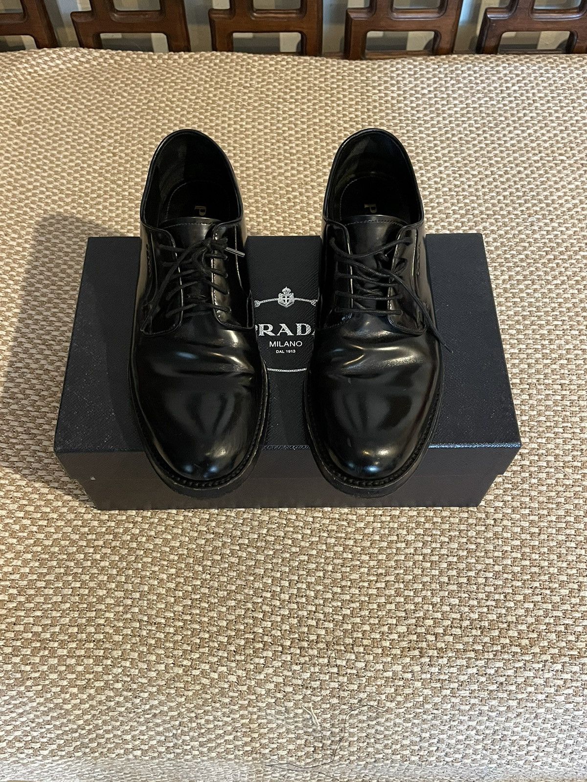 Prada Prada Derby Shoes Size US 8 / EU 41 - 2 Thumbnail