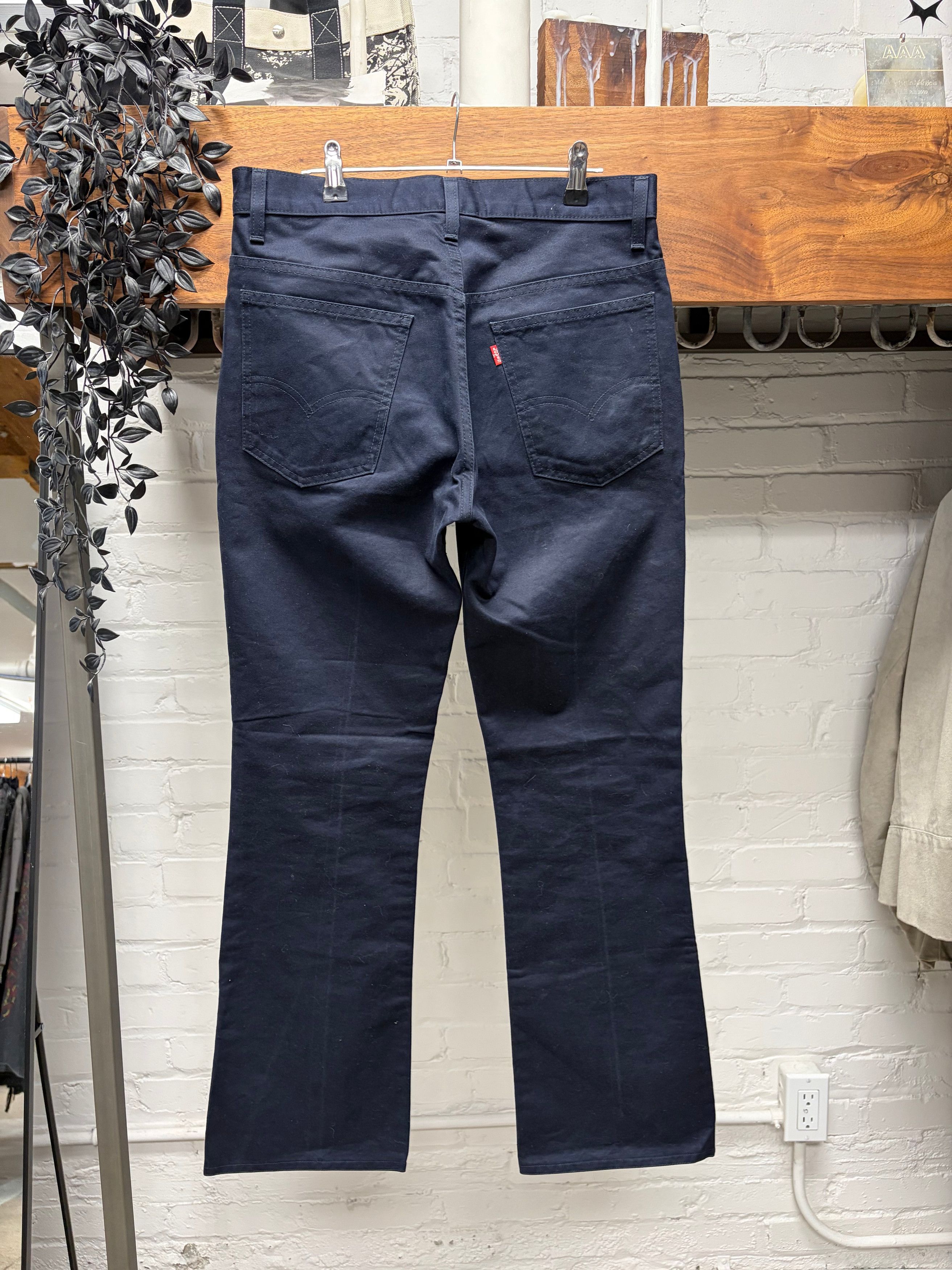 Junya Watanabe SS2002 Junya Watanabe x Levi’s ‘Poem’ Side Seam Flared Leg Pants Size US 30 / EU 46 - 4 Thumbnail