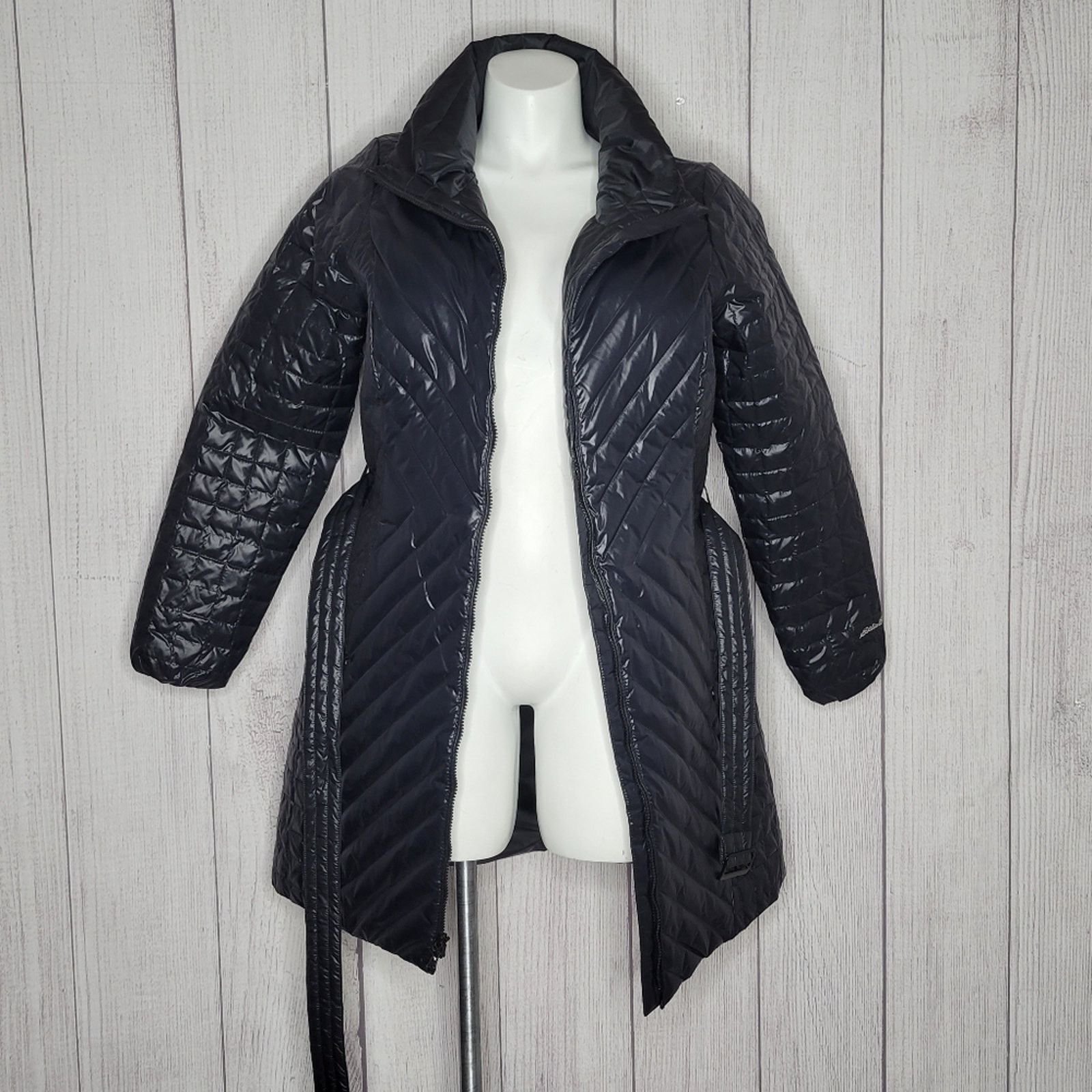 Eddie Bauer Eddie Bauer Trinity Feather Down Filled Black Parka, size XL Size XL / US 12-14 / IT 48-50 - 2 Thumbnail