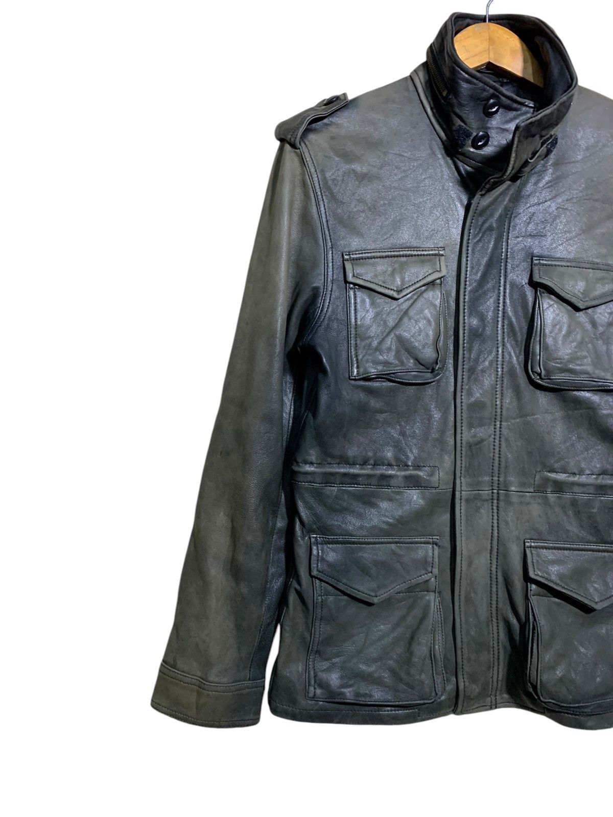 Japanese Brand × URBAN RESEARCH DOORS 🔥URBAN RESEARCH SHEEPSKIN LEATHER JACKET Size US M / EU 48-50 / 2 - 2 Thumbnail