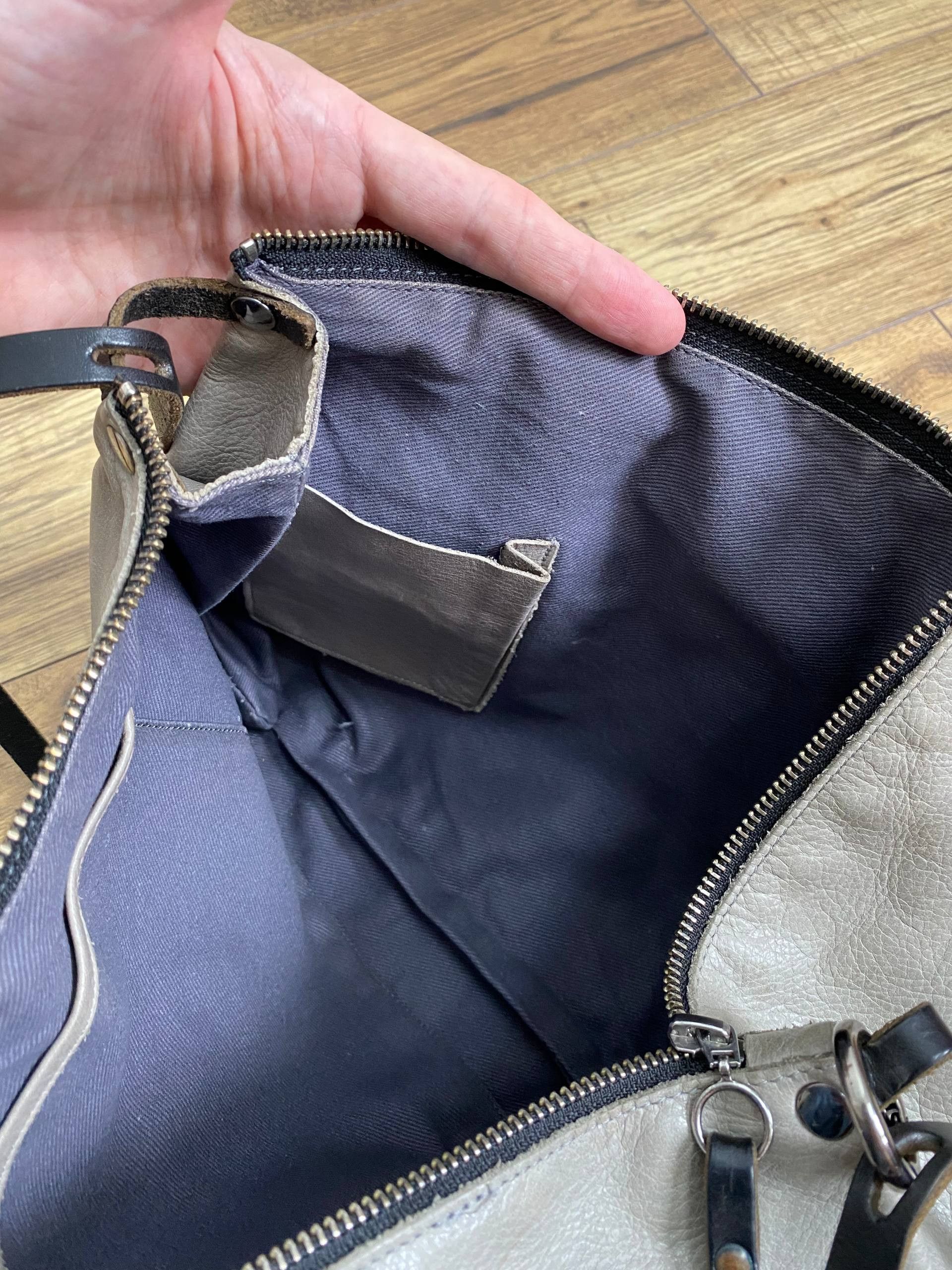 Other INA Kent Leather Bag - Moonlit Model - 3-in-1 Size ONE SIZE - 14 Thumbnail