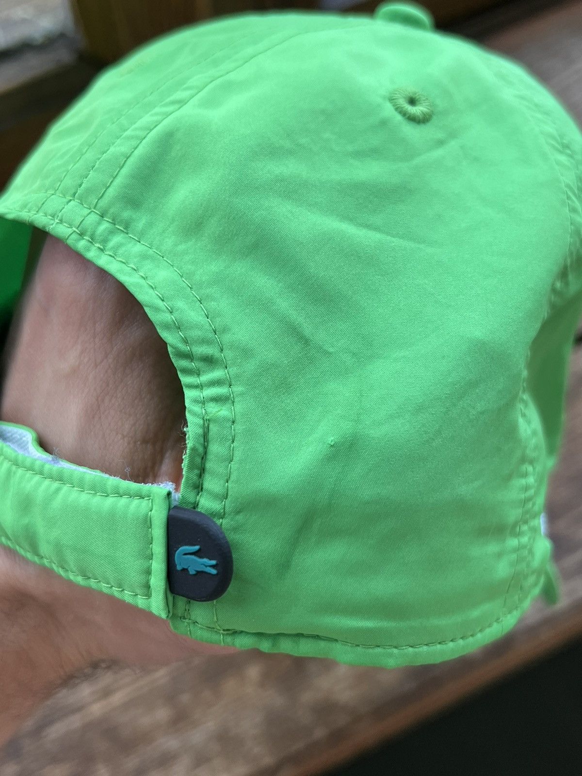 Lacoste Vintage Lacoste Sport Cap Hat Logo Nylon Size ONE SIZE - 12 Thumbnail