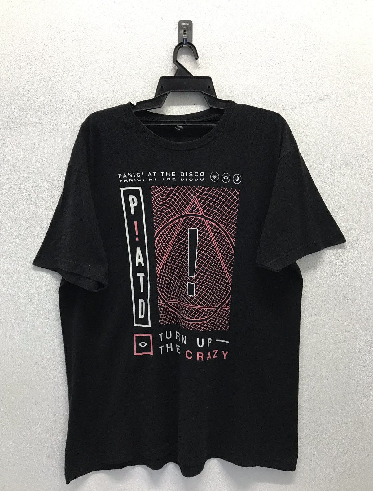 Band Tees × Vintage Vintage TULTEX Panic AT The Disco Shirt Size US XL / EU 56 / 4 - 1 Thumbnail
