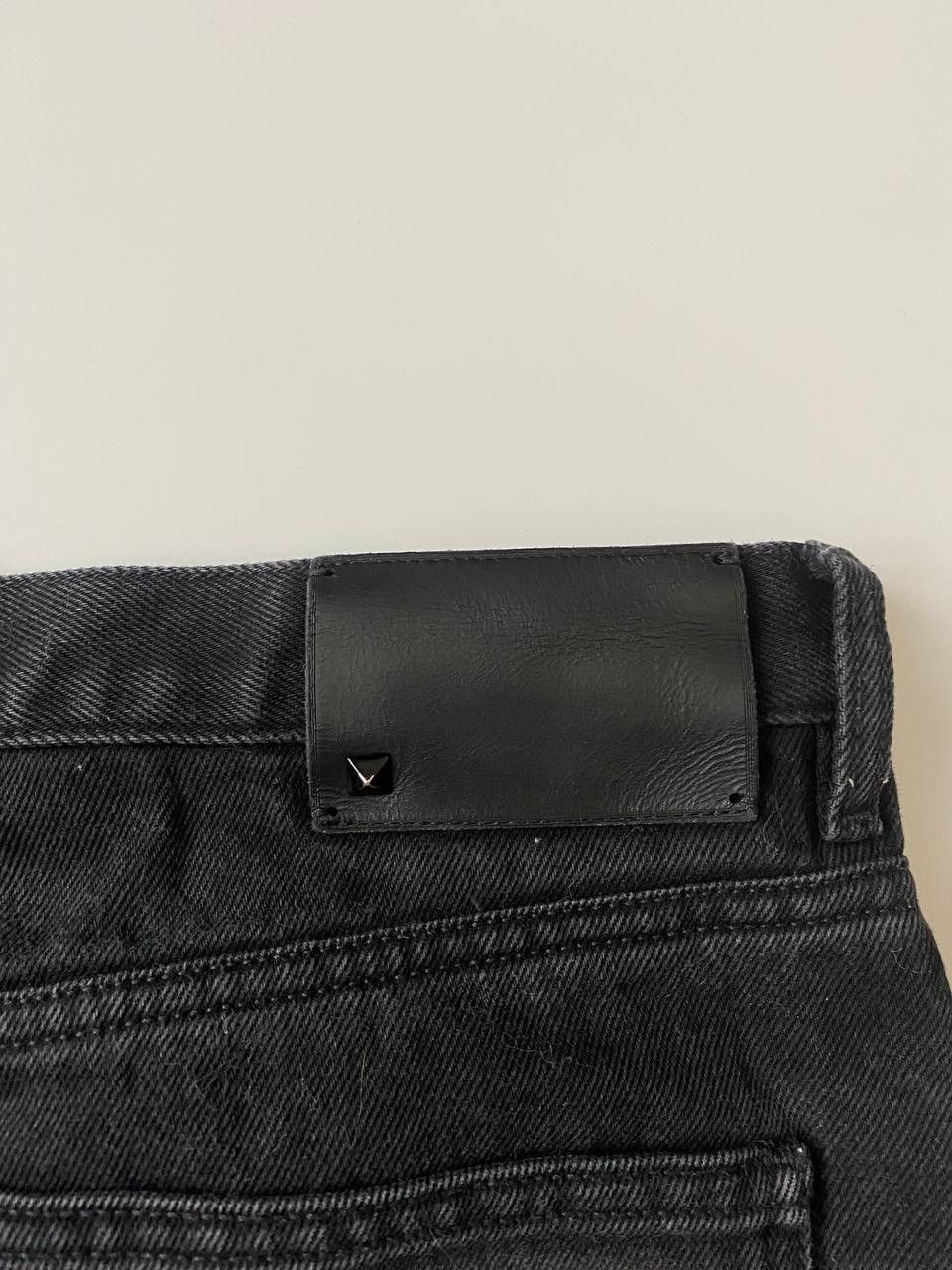 Valentino Valentino Garavani 2099 Print Slim Jeans in Black Cotton Size US 34 / EU 50 - 5 Thumbnail