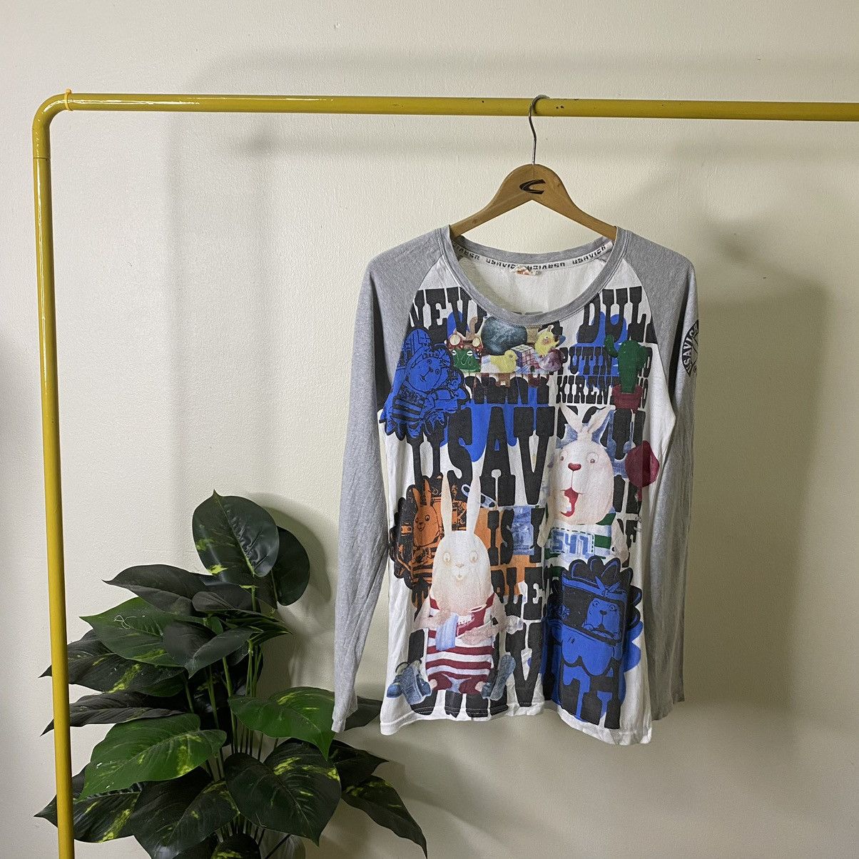 Cartoon Network × Vintage Vintage 2010 MTV Japan Usavich Animated Series Promo LS Tee Size US S / EU 44-46 / 1 - 1 Thumbnail