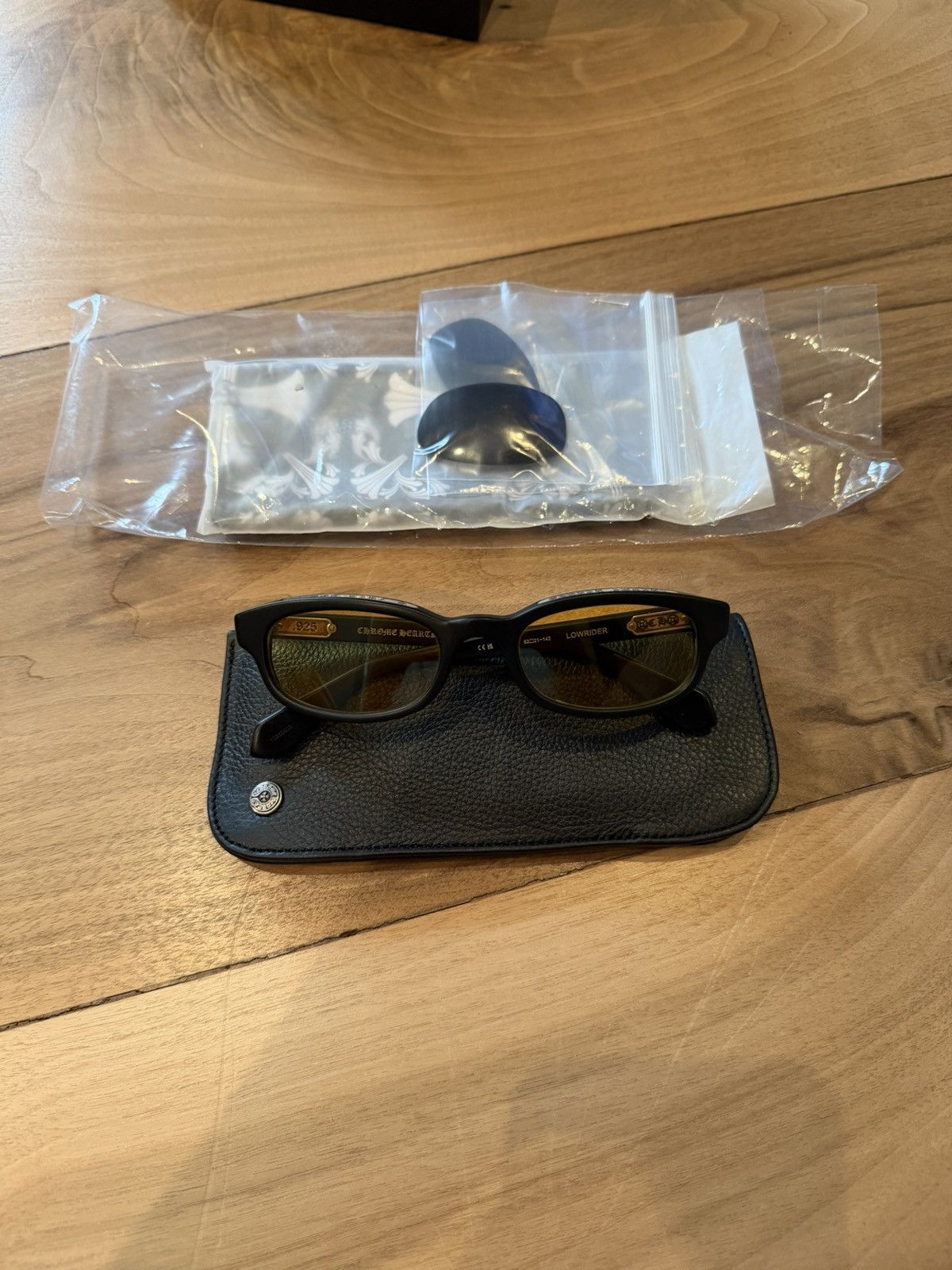 Chrome Hearts Matte Black Low Rider Sunglasses