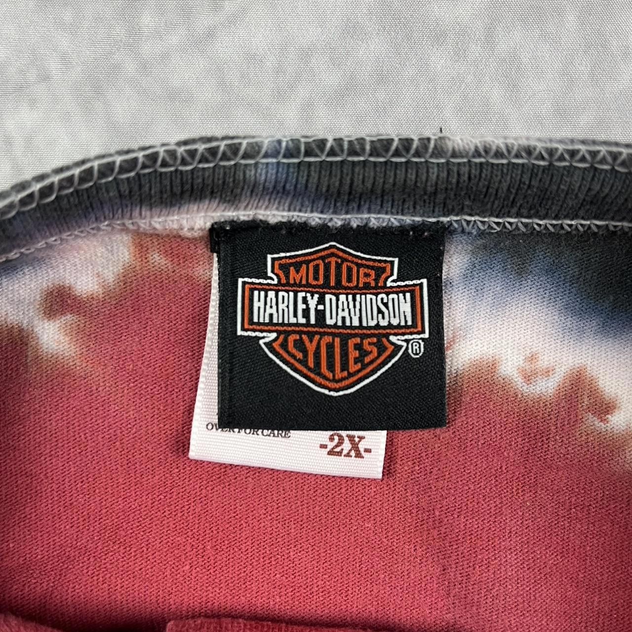 Designer Vintage Harley Davidson long sleeve Size US XXL / EU 58 / 5 - 4 Thumbnail