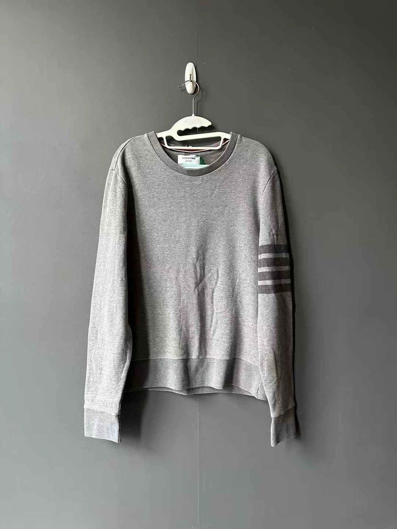 Thom Browne Thom Browne Dark grey hoodie Size US L / EU 52-54 / 3 - 1 Thumbnail