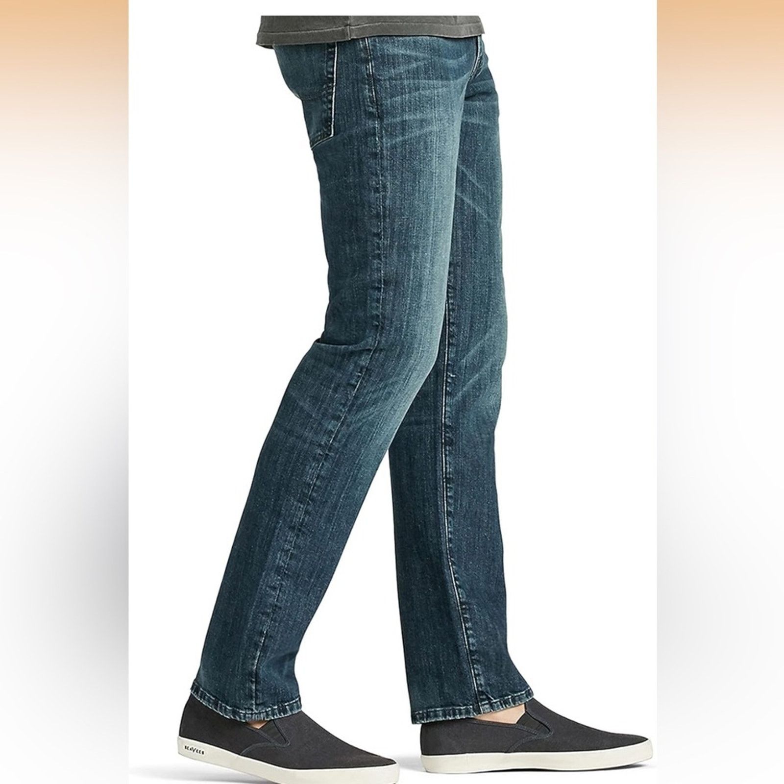 Lucky Brand Lucky Brand Men's Straight 221 Blue Jeans Size US 40 / EU 56 - 7 Thumbnail