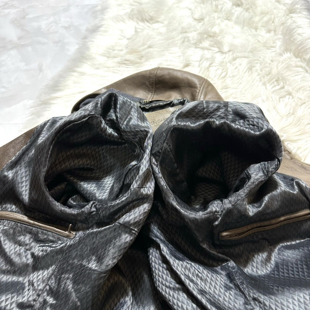 Dolce & Gabbana recent model Dolce & Gabbana hooded ZIP UP leather jacket Size US S / EU 44-46 / 1 - 24 Thumbnail