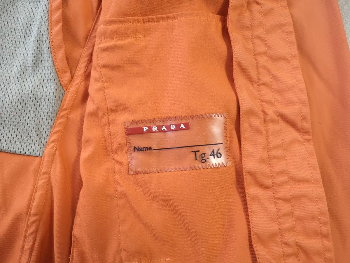 Prada Prada Nylon Jacket Made in Italy Size L / US 10 / IT 46 - 10 Thumbnail