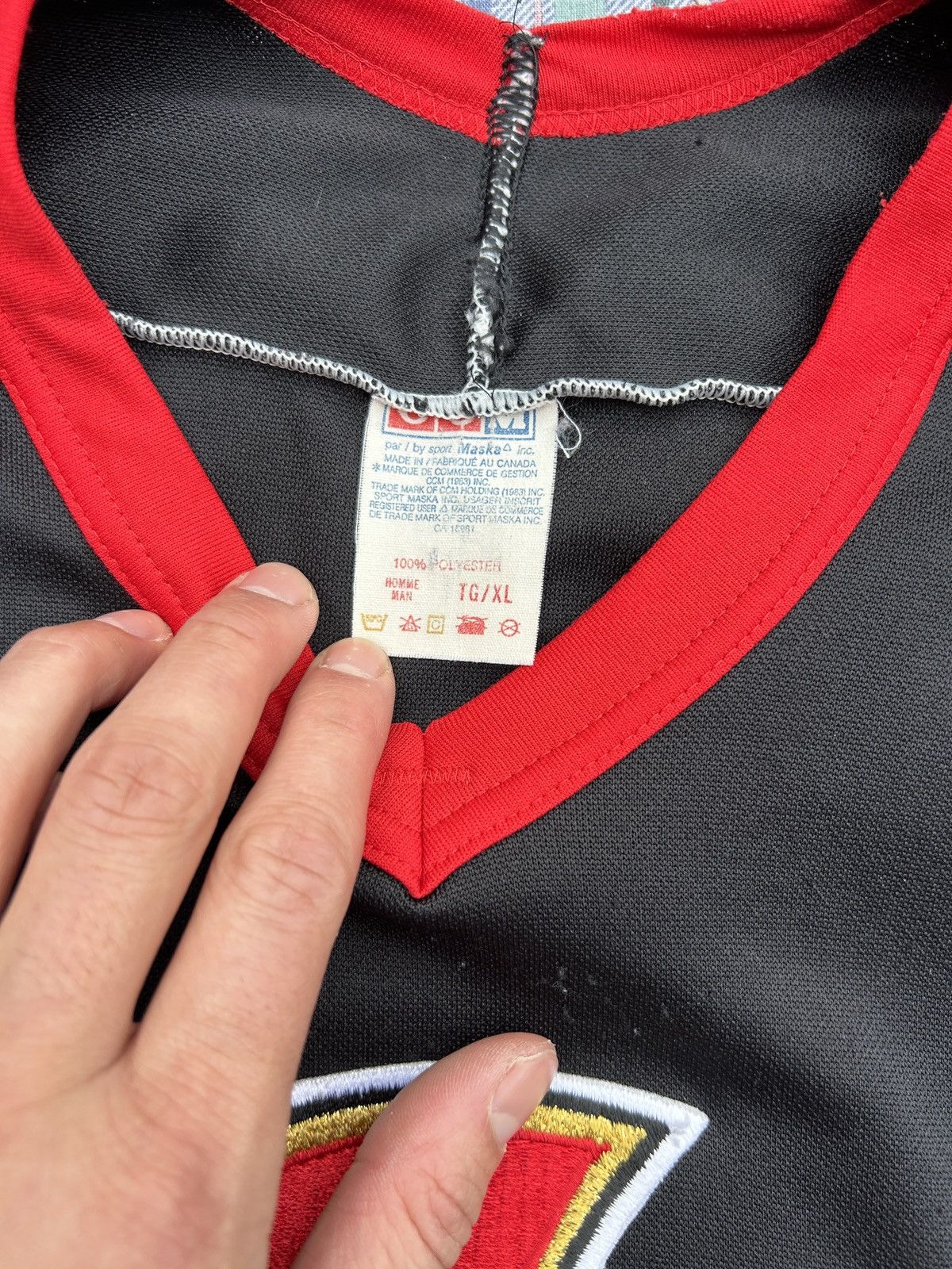 Ccm × NHL × Vintage Vintage CCM Ottawa Senators NHL Jersey Size US XL / EU 56 / 4 - 3 Thumbnail