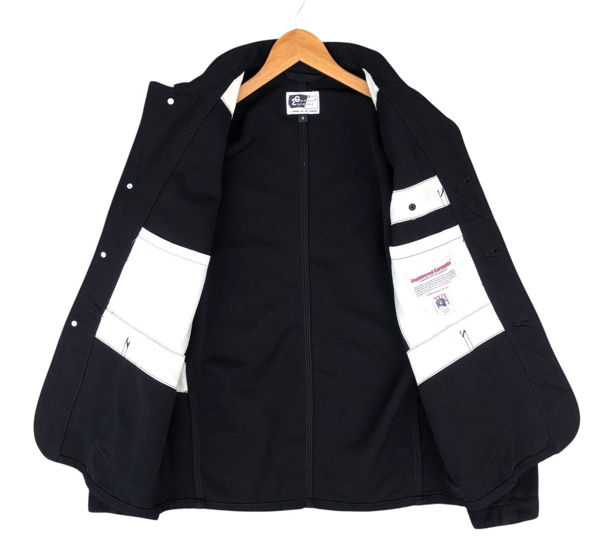 Engineered Garments Engineered Garments Chore Wool Jacket Black Made in USA 🇺🇸 Size US M / EU 48-50 / 2 - 7 Thumbnail
