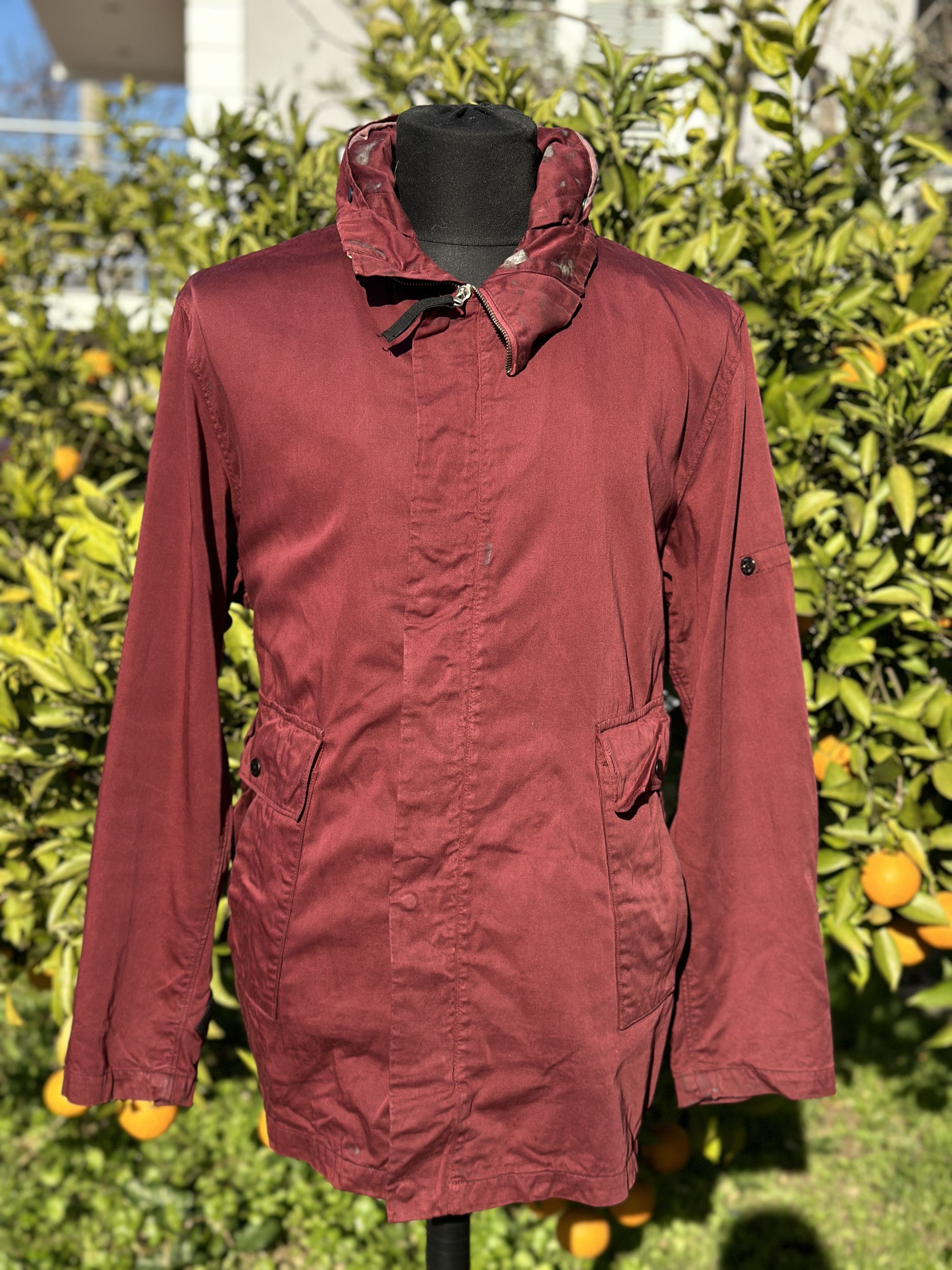 Stone Island Rare Stone Island Archive 1999 Raso Gommato Jacket Size L Size US L / EU 52-54 / 3 - 1 Thumbnail