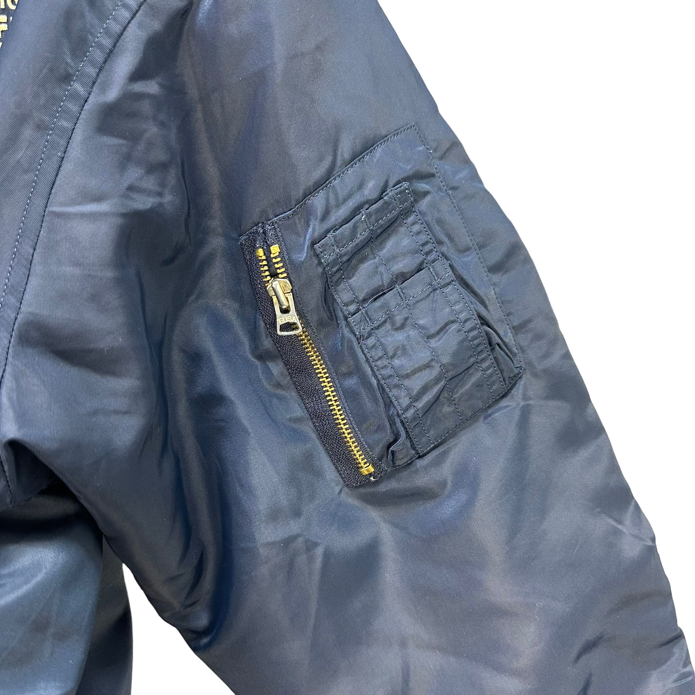 Japanese Brand SUNTORY COFFEE BOSS BIG LOGO BOMBER JACKET #7472-148 Size US XL / EU 56 / 4 - 10 Thumbnail