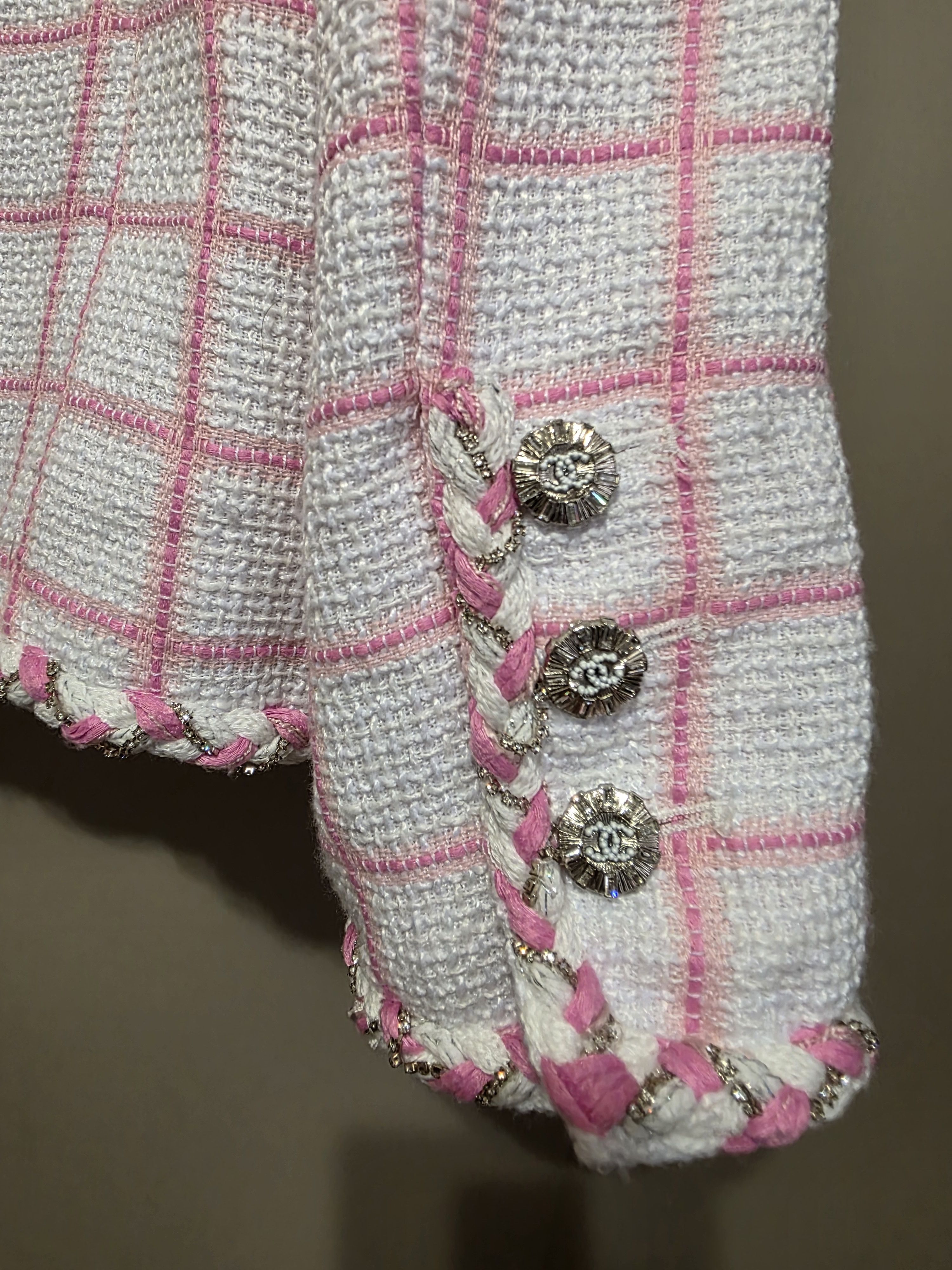 Chanel Chanel Tweed jasket Cruise 23C Monte-Carlo Runway size 40 Size M / US 6-8 / IT 42-44 - 17 Thumbnail