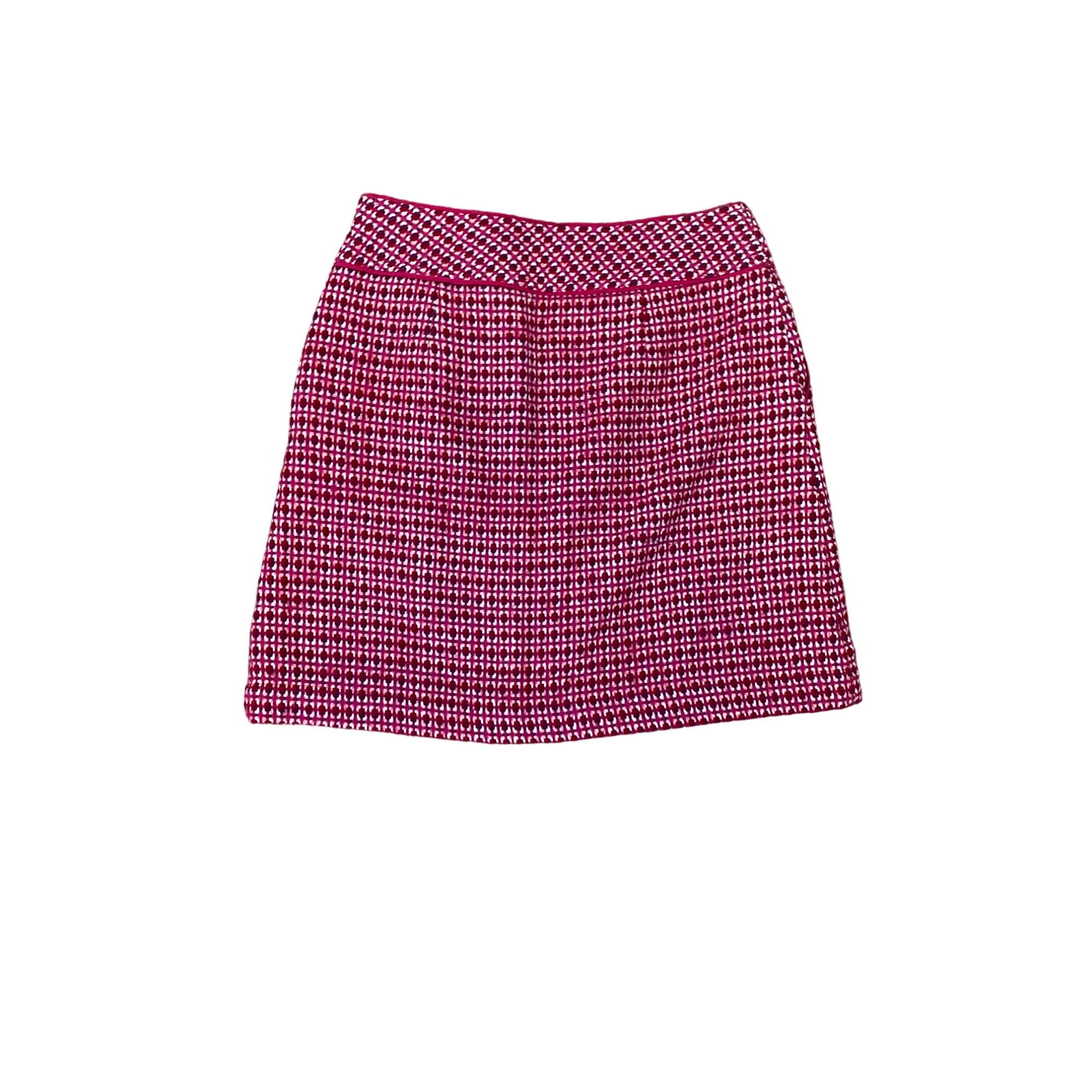 Other UK MONSOON WOMEN'S PINK TWEED SHORT A-LINE SKIRT SZ 6 Size 28" / US 6 / IT 42 - 3 Thumbnail