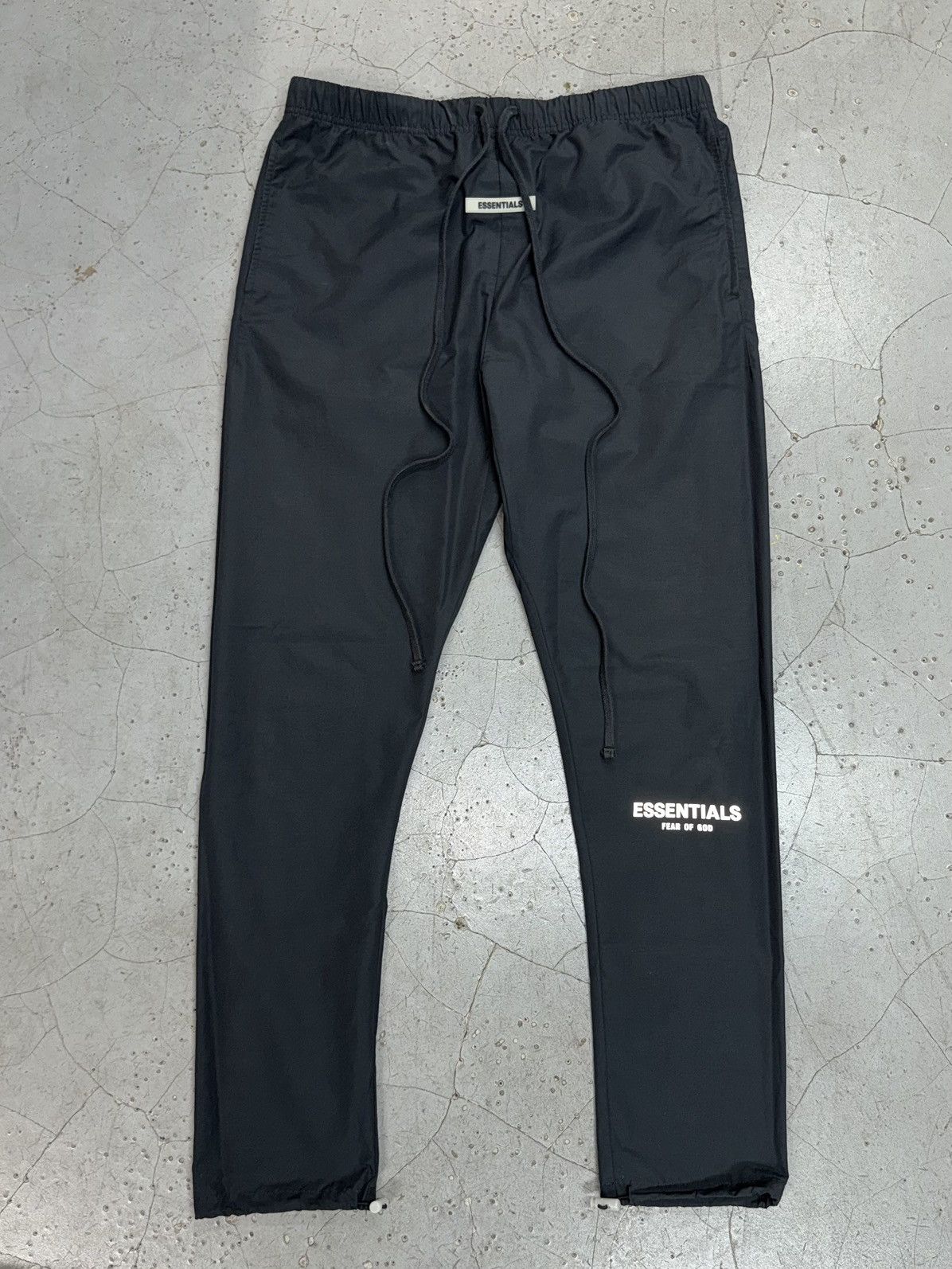 Fear of God Black Reflective Track Pants 2020