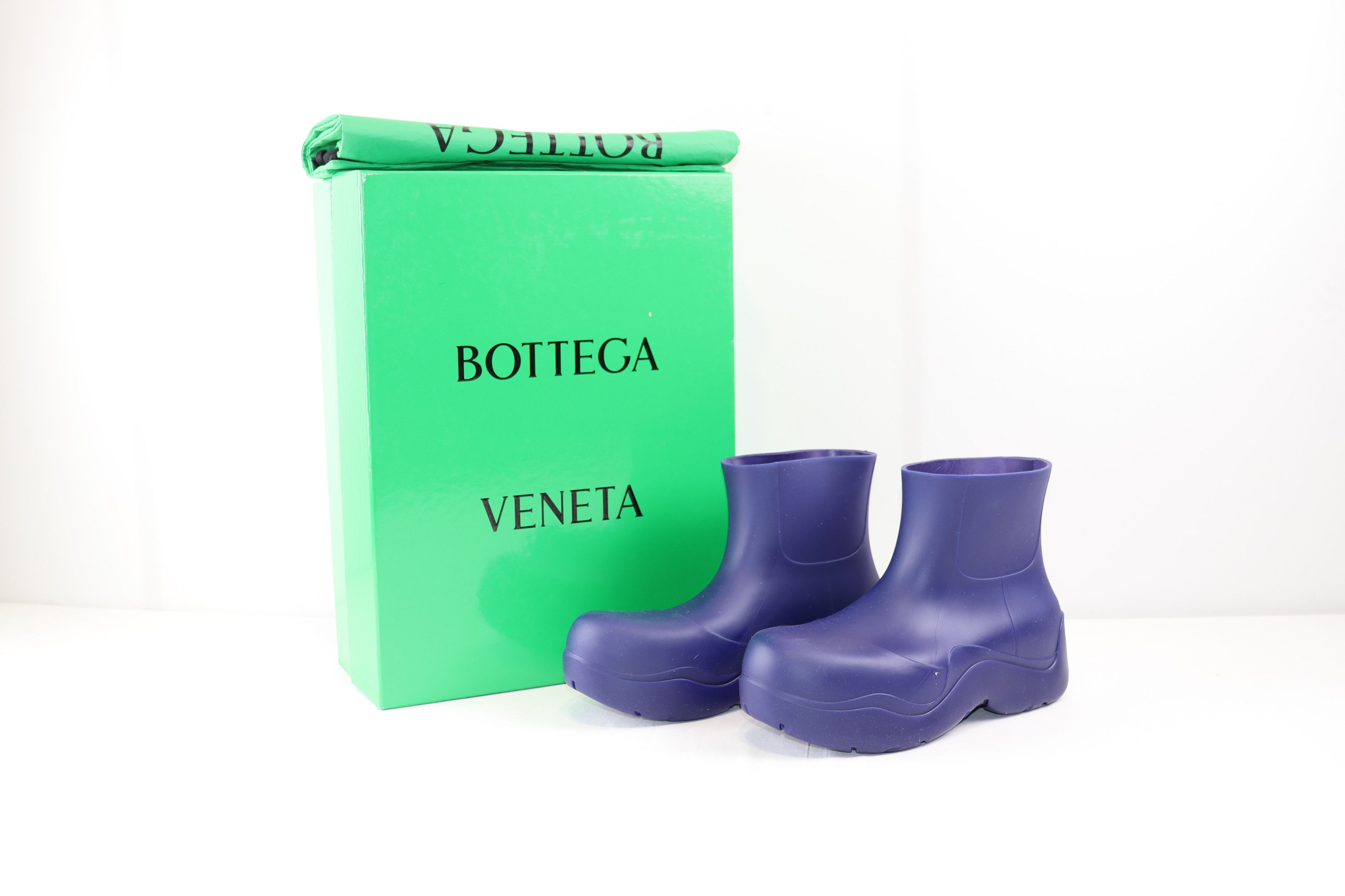 Bottega Veneta Purple Puddle Boots