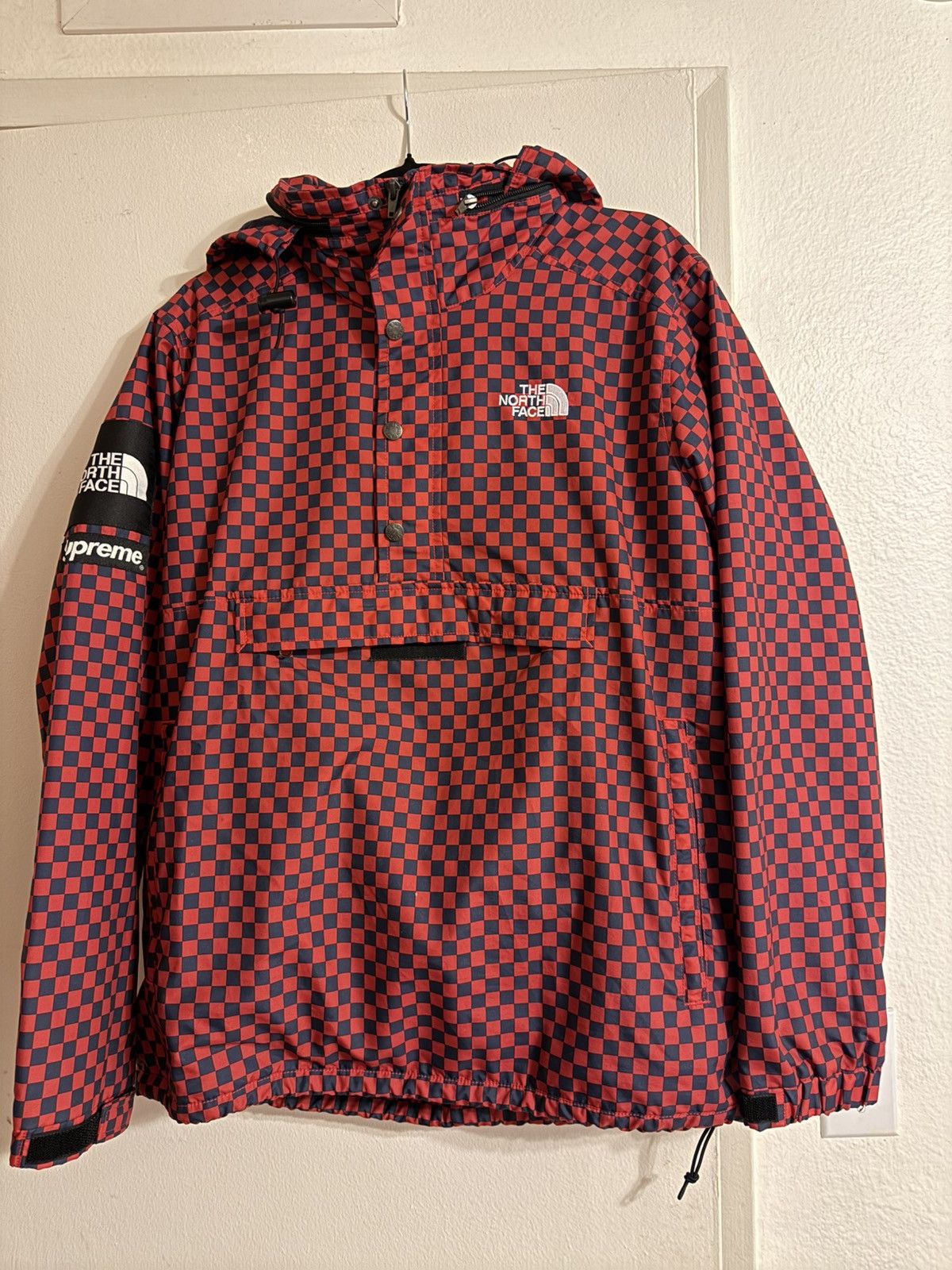 Supreme × The North Face Supreme The North Face Checkered Anorak Pullover Size US M / EU 48-50 / 2 - 1 Thumbnail
