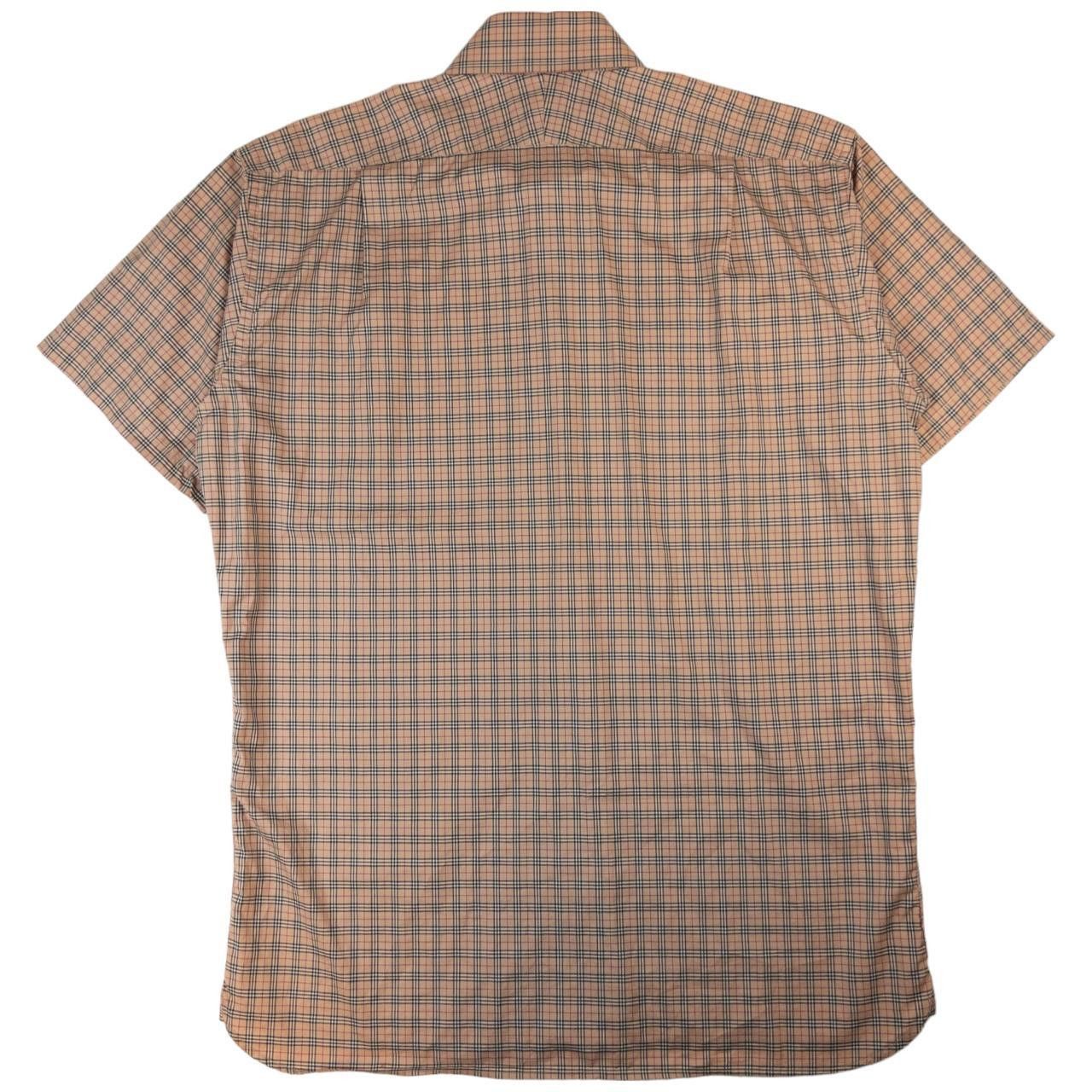 Burberry Vintage Burberry Nova Check Short Sleeve Shirt Size XL Size US XL / EU 56 / 4 - 2 Thumbnail