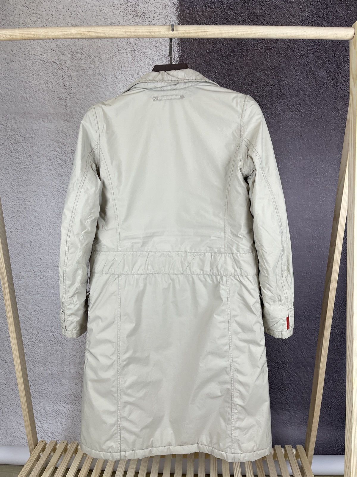 Prada × Vintage Prada red tab vintage nylon gore-tex coat jacket art. 280705 Size S / US 4 / IT 40 - 18 Thumbnail