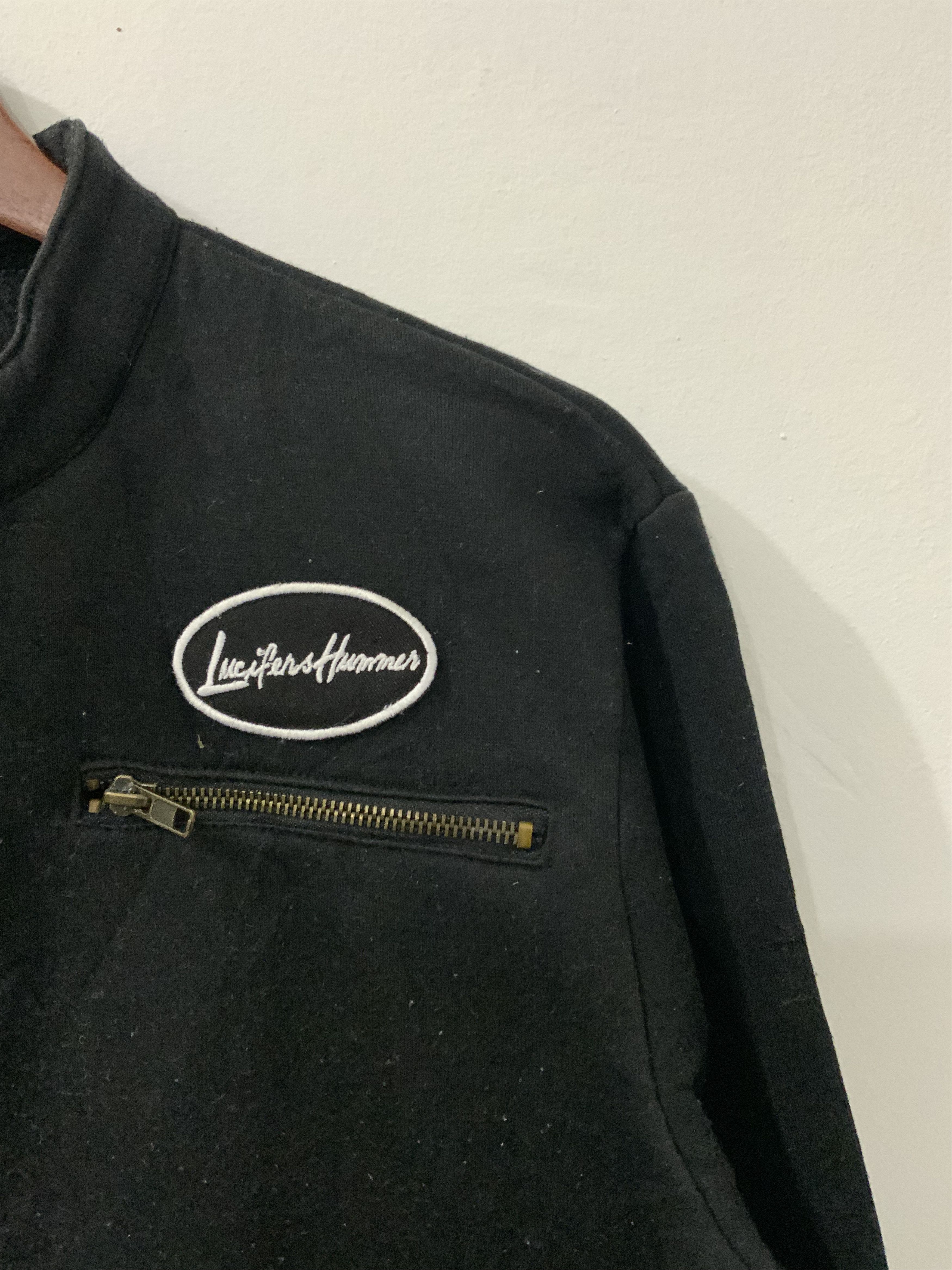 Japanese Brand Lucifers Hummers Black Sweater Size US M / EU 48-50 / 2 - 7 Thumbnail