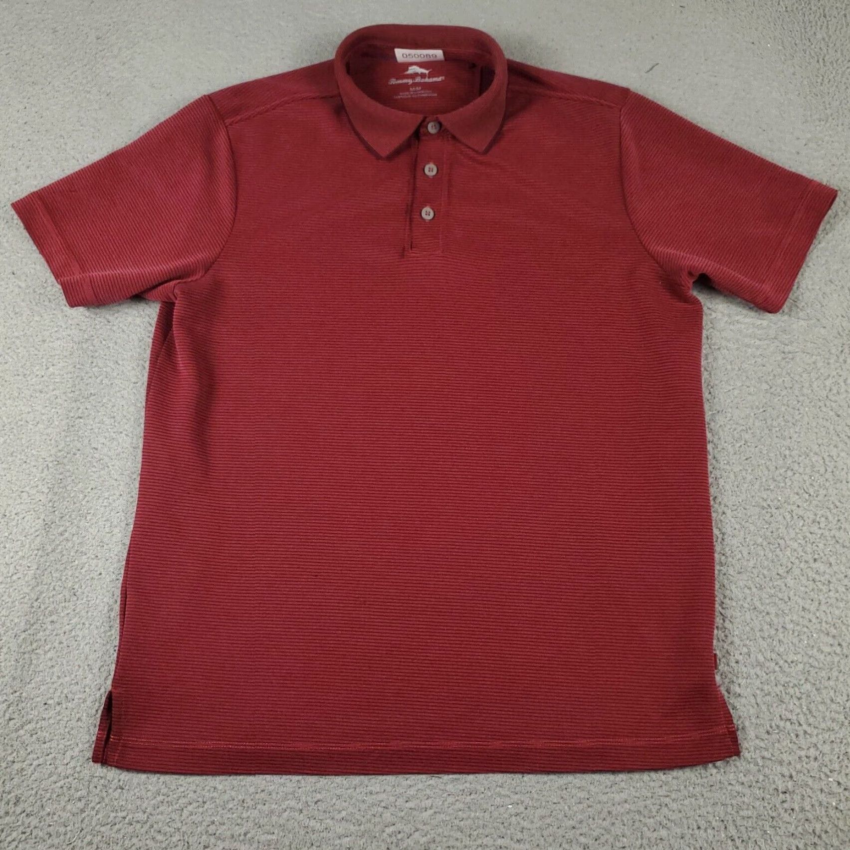 Tommy Bahama Tommy Bahama Shirt Mens Medium Red Striped Short Sleeve Polo Casual Size US M / EU 48-50 / 2 - 2 Thumbnail