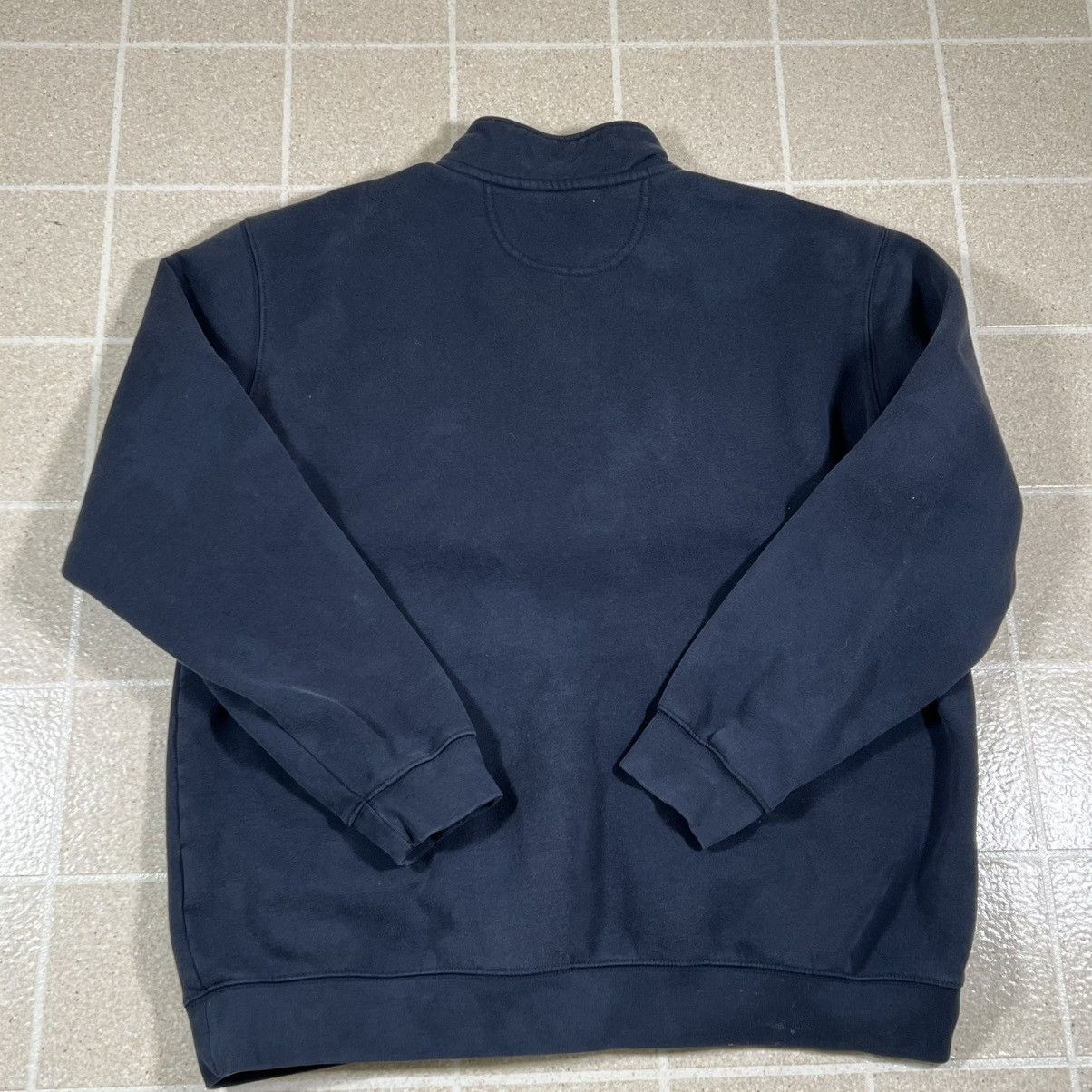 Carhartt Carhartt Sweatshirt XL Blue 1/4 Zip Pullover Mock Neck Size US XL / EU 56 / 4 - 3 Thumbnail