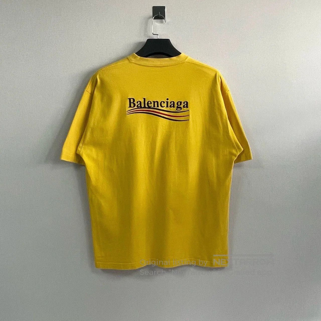 Balenciaga balenciaga embroidered wave cola short sleeve shirt. Size US L / EU 52-54 / 3 - 2 Thumbnail