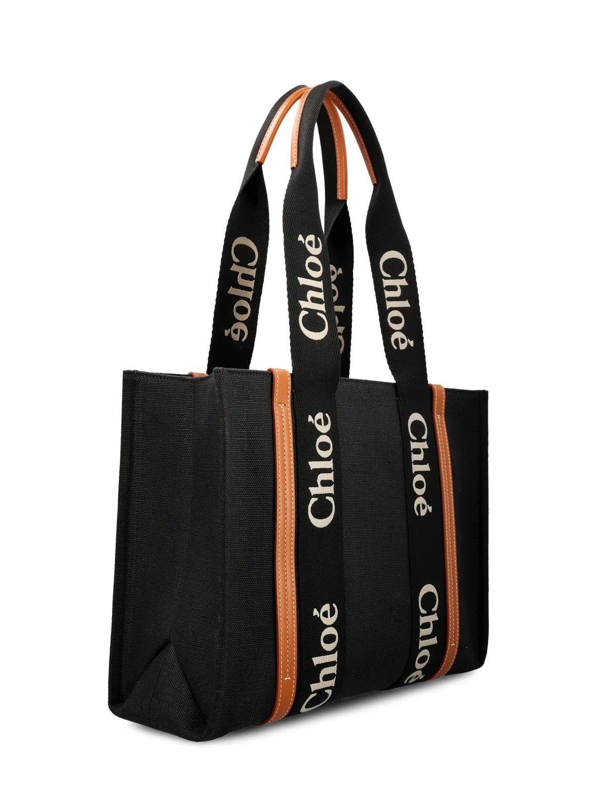 Chloe o1loc1c10625 Size: OS / Medium Tote Bag in Black Size ONE SIZE - 2 Thumbnail