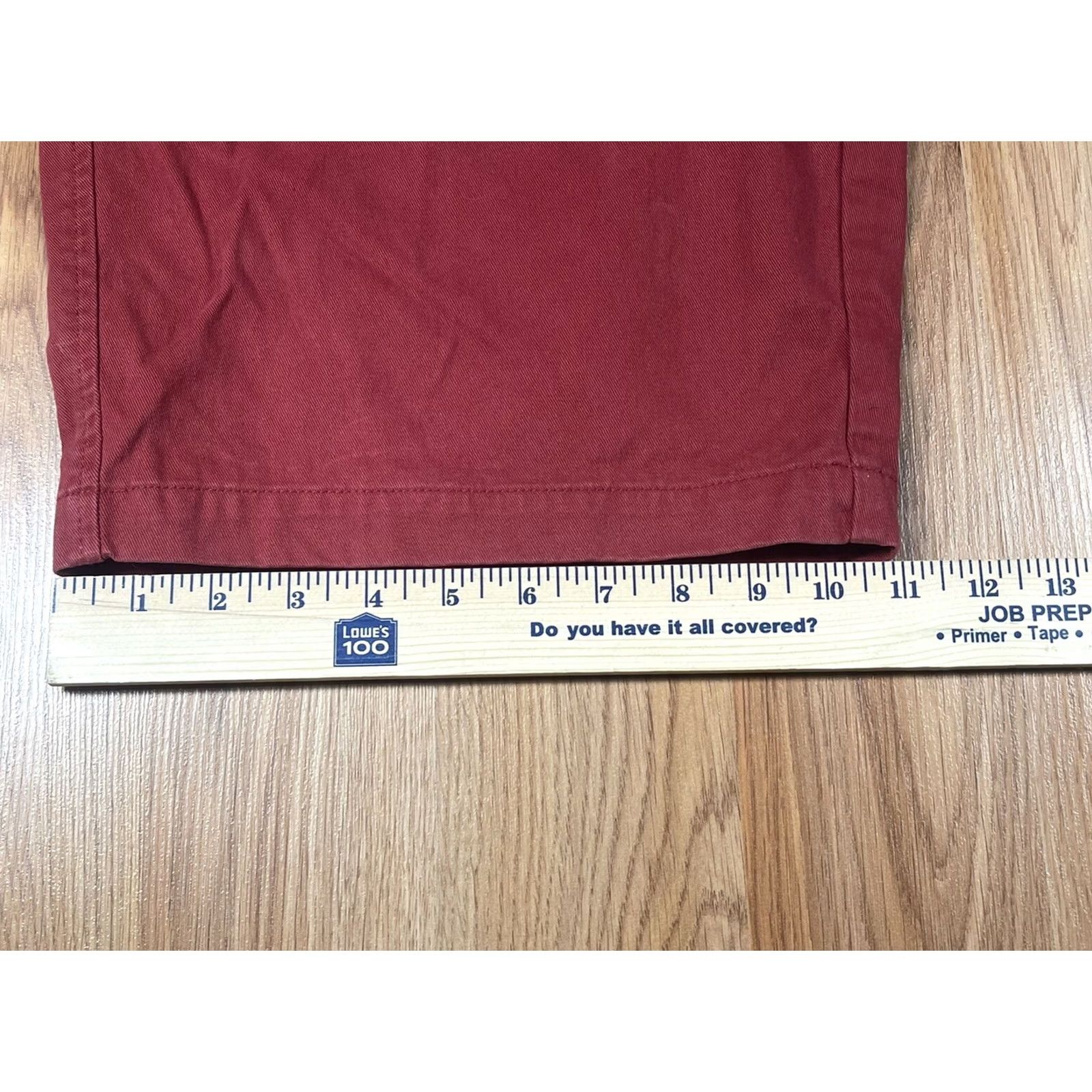 Eddie Bauer Eddie Bauer Shorts Mens Size 32 Legend Red Flat Front Khaki Chino Casual Outdoor Clothing Size US 32 / EU 48 - 6 Thumbnail