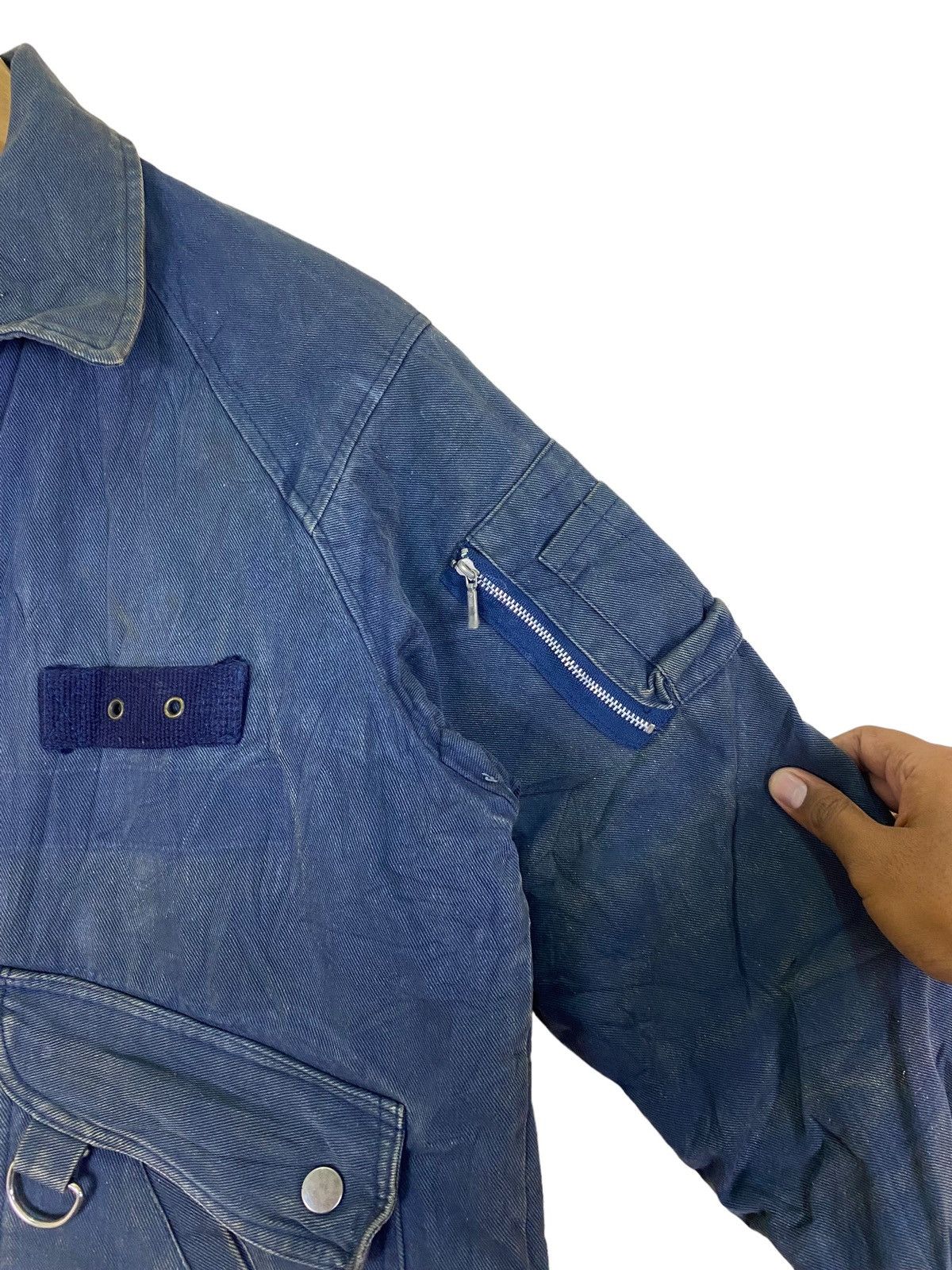 Japanese Brand × Vintage Vintage 90s Spurtion Inner Sherpa Bomber Jacket Size US L / EU 52-54 / 3 - 7 Thumbnail