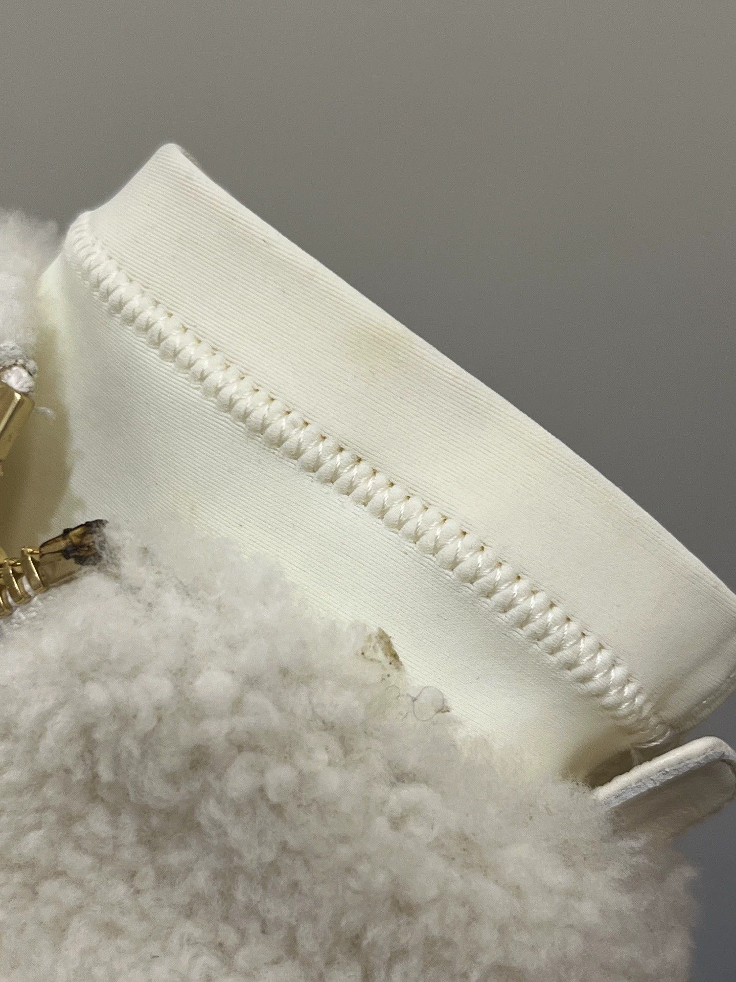 Chanel Chanel White Lamb Platform Short Boot 37 99N Stain Zpr Glue Size US 6.5 / IT 36.5 - 5 Thumbnail