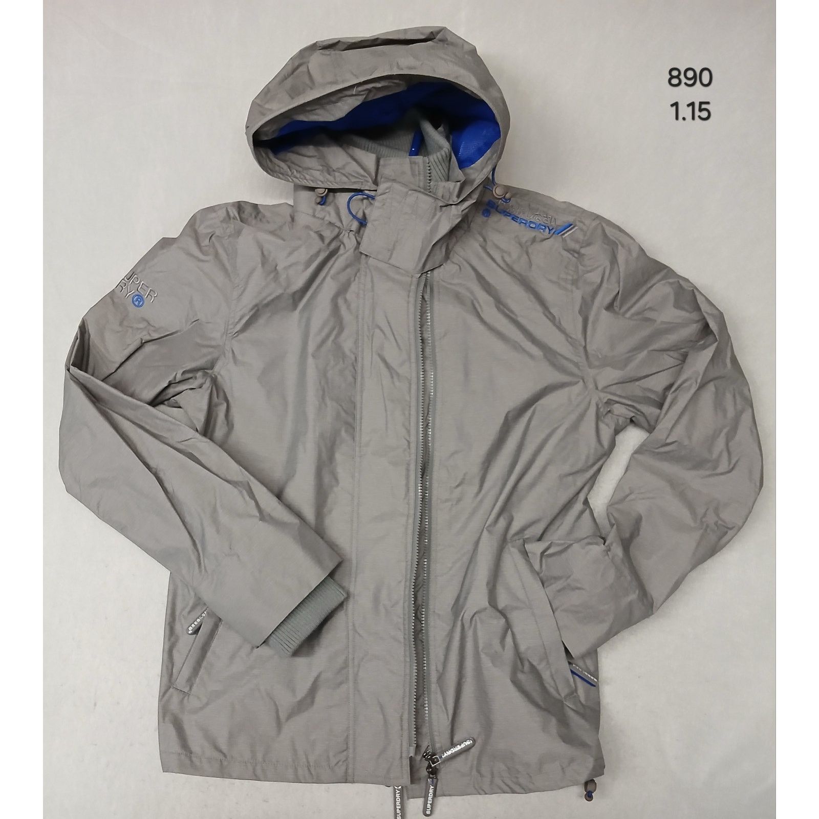 Other Superdry (XL) Men's Technical Hooded Pop Zip SD Windcheater Size US XL / EU 56 / 4 - 1 Thumbnail