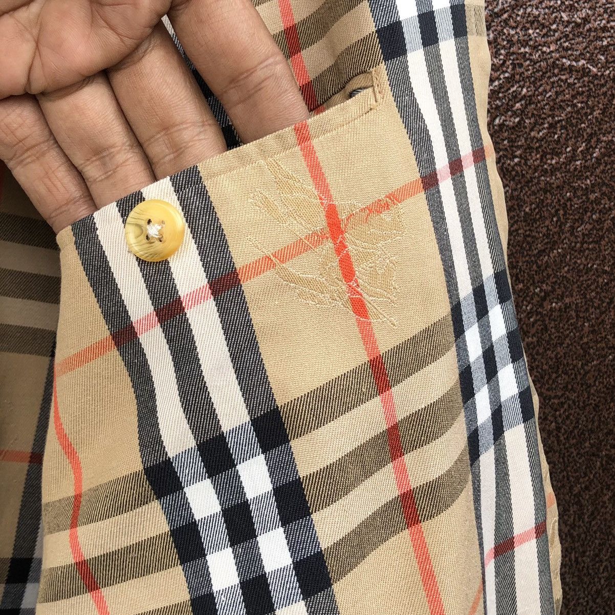 Burberry Vintage Burberrys Lined Checked Novacheck Bomber Jacket Size US L / EU 52-54 / 3 - 8 Thumbnail